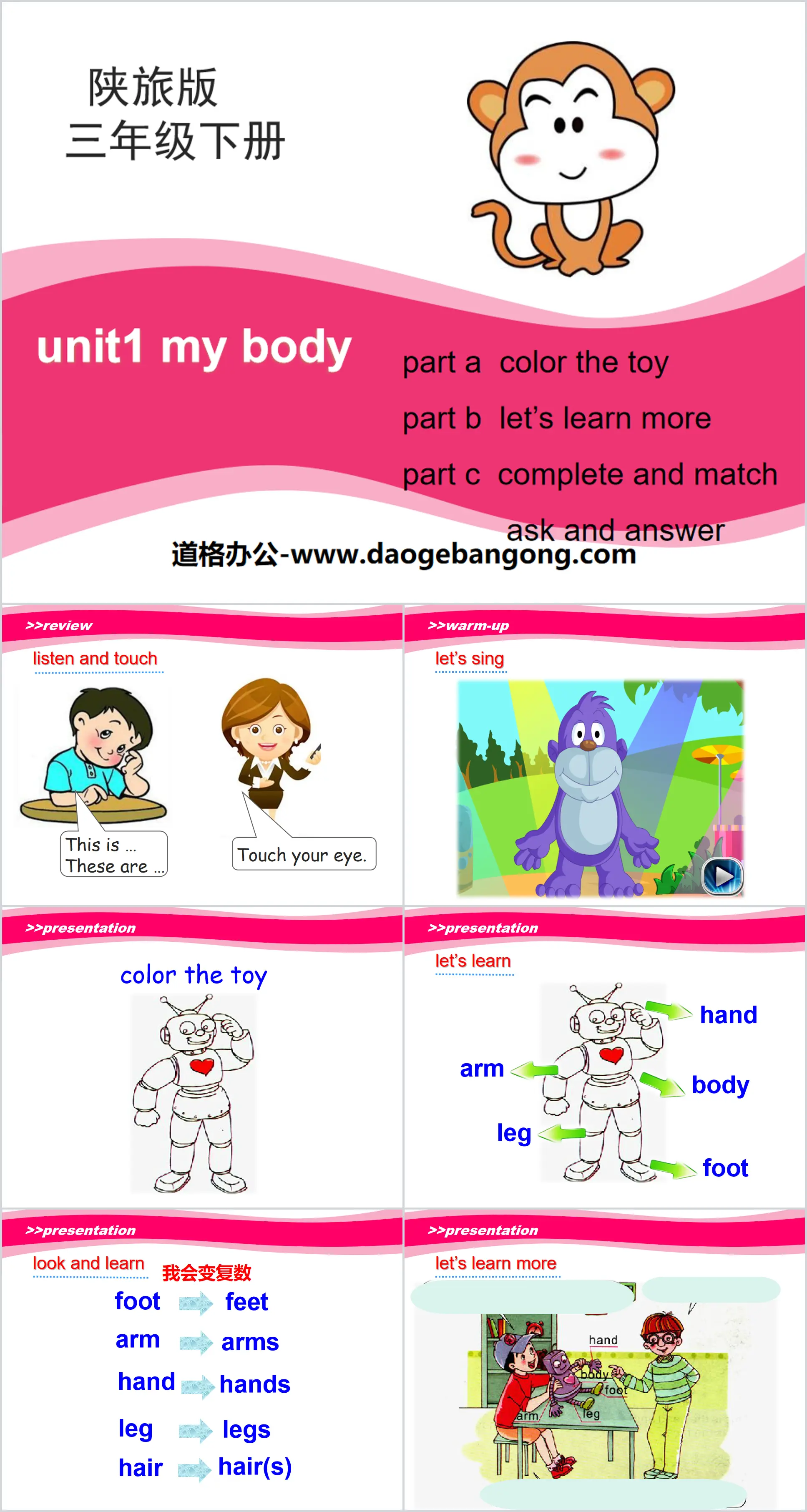 "My Body" PPT download