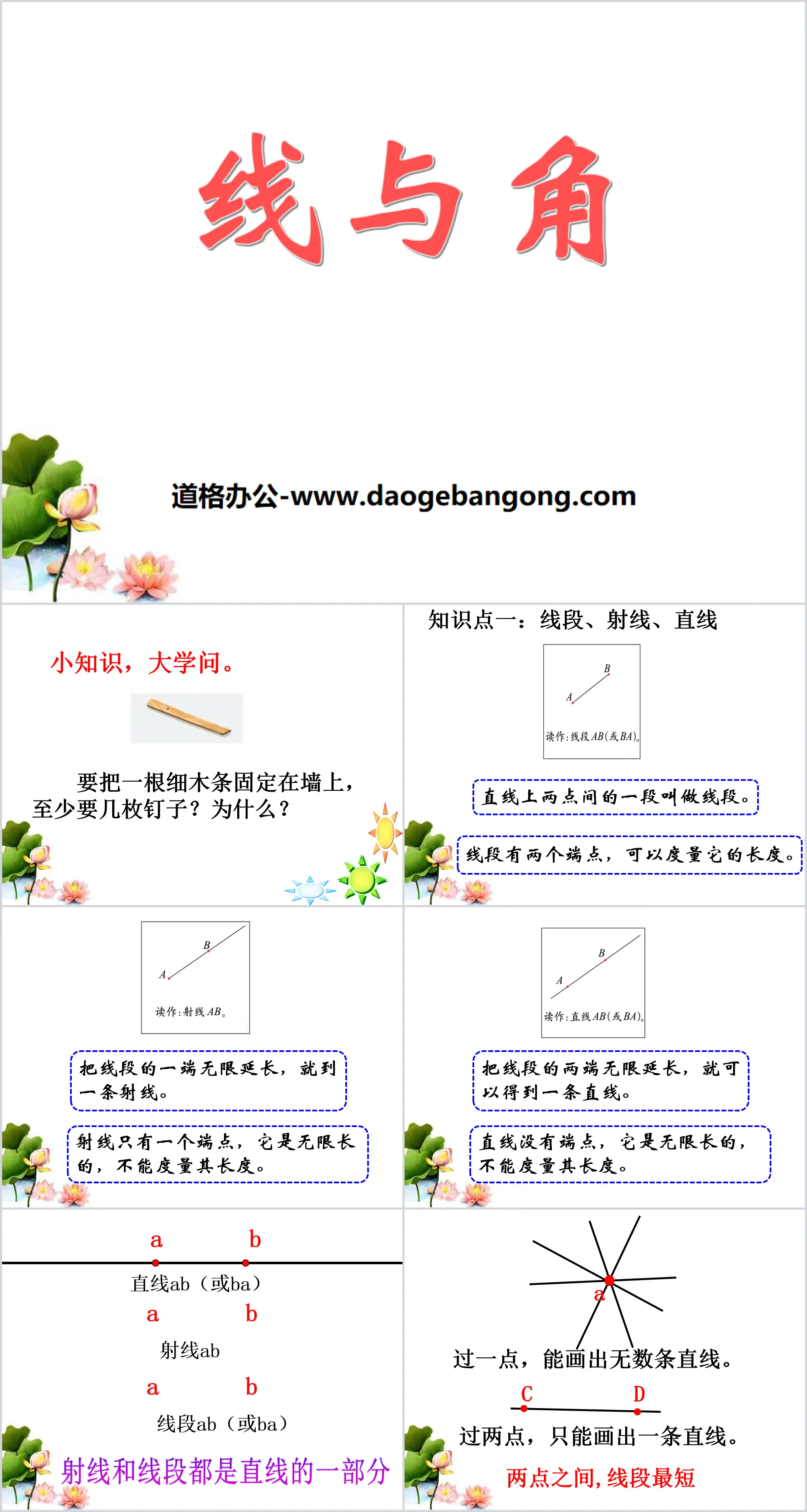 《线与角》PPT
