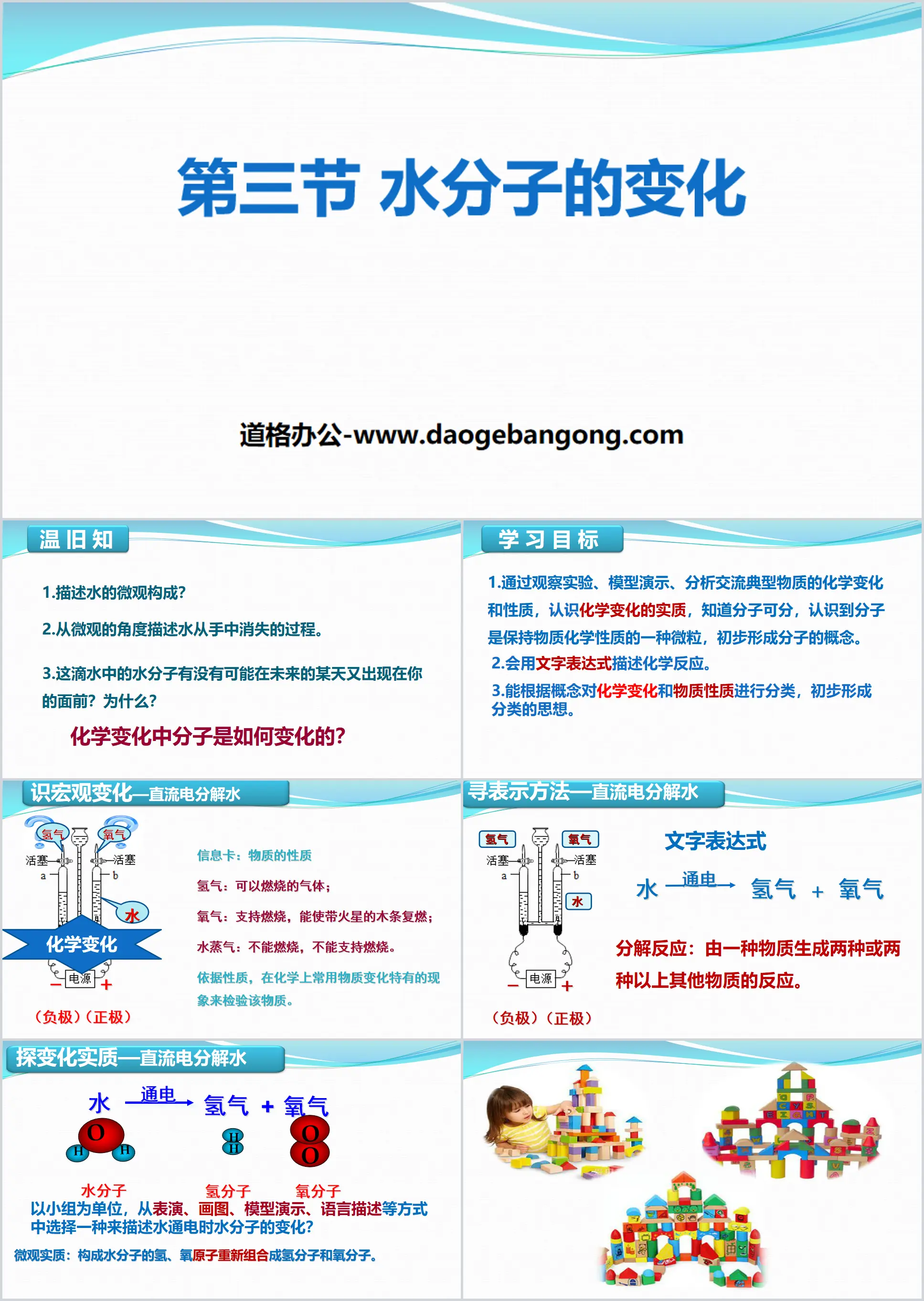 《水分子的变化》探秘水世界PPT课件