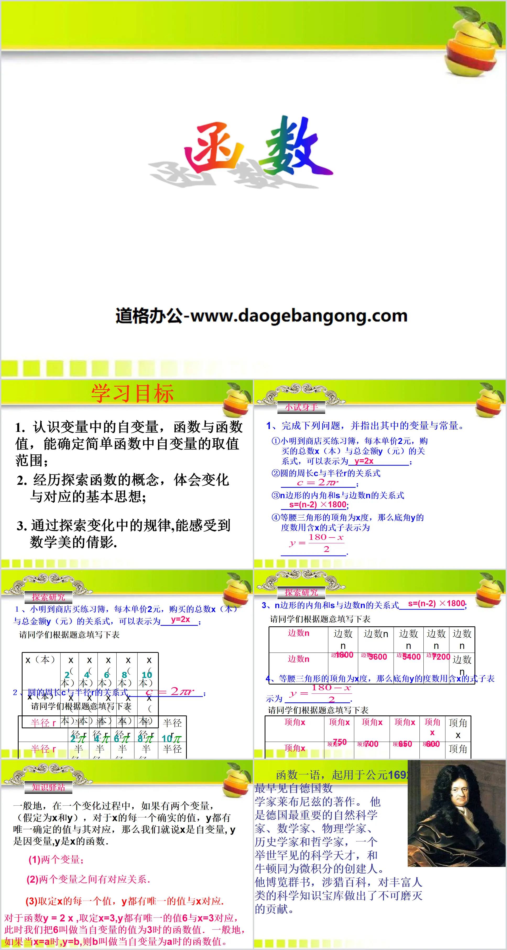 《函數》PPT