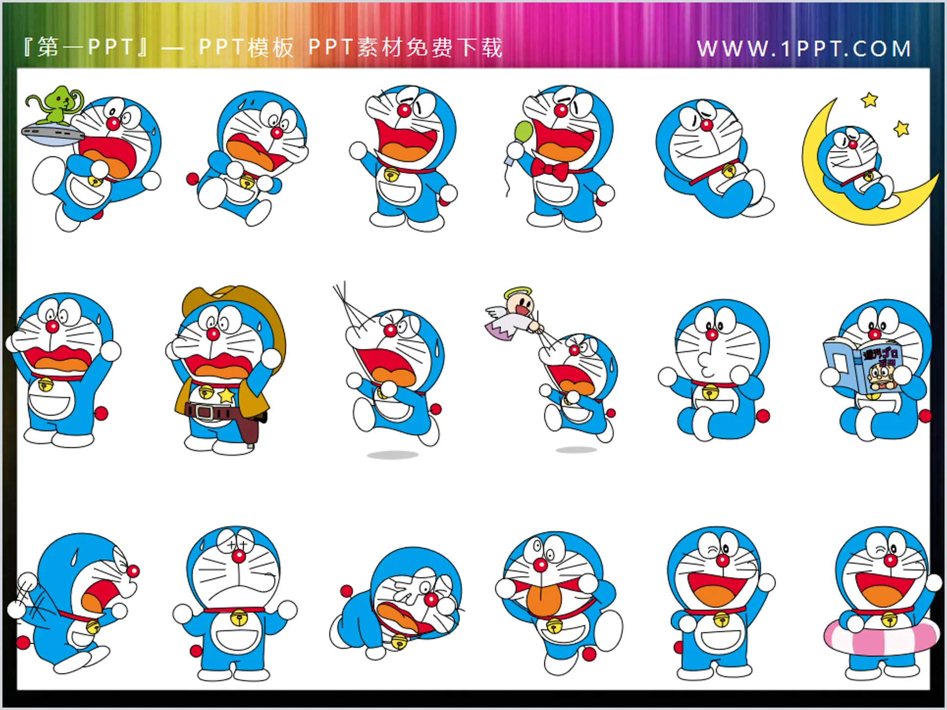 Image clipart Doraemon PPT 2