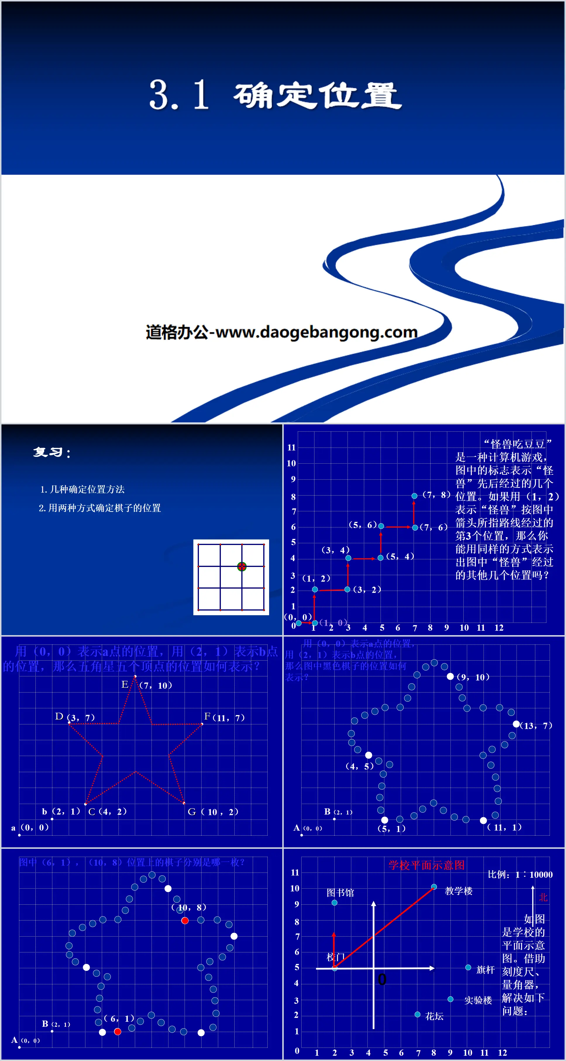 《确定位置》位置与坐标PPT课件4
