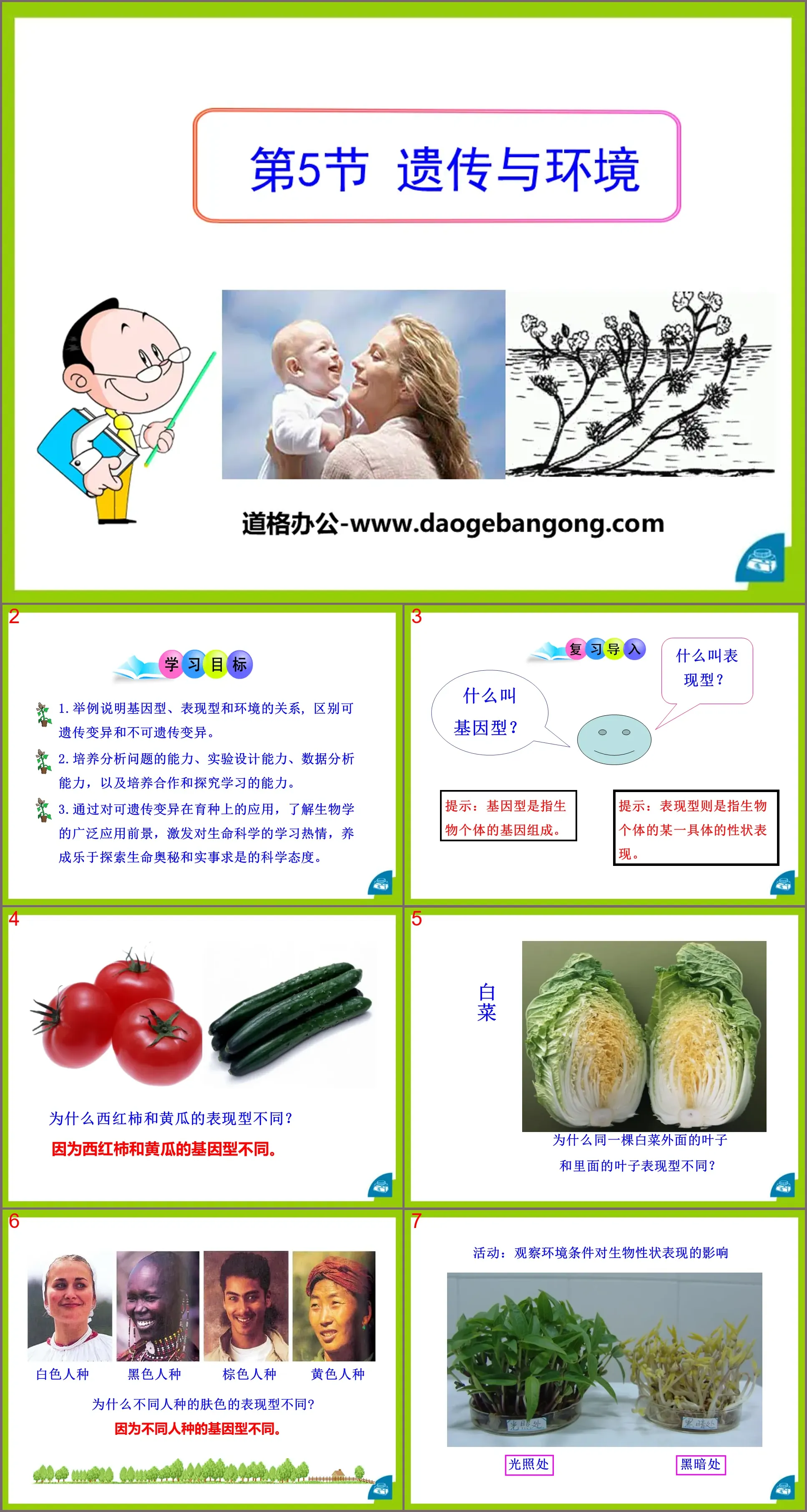 《遺傳與環境》PPT