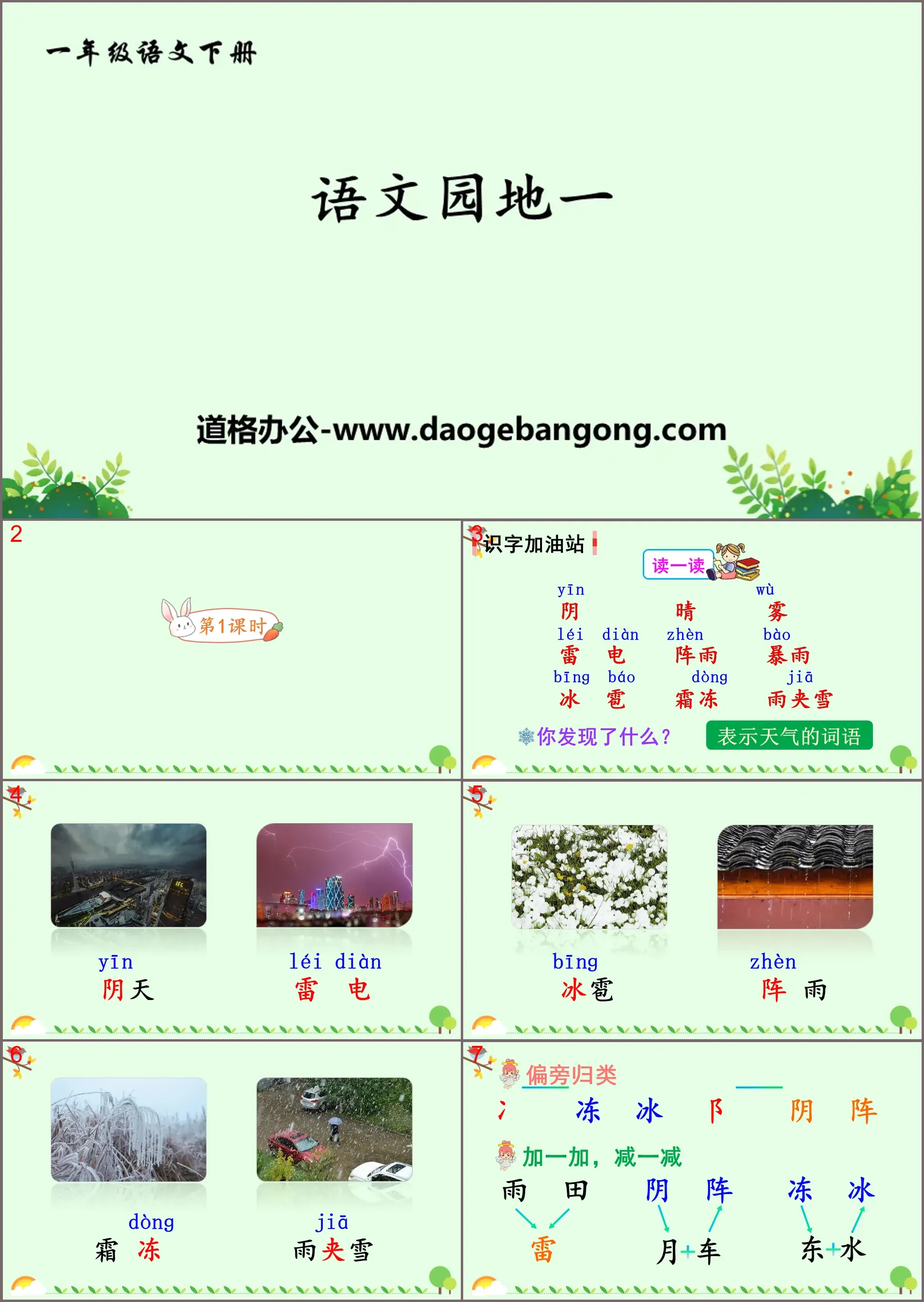 Didacticiel PPT « Jardin chinois 1 » (première année, volume 2)