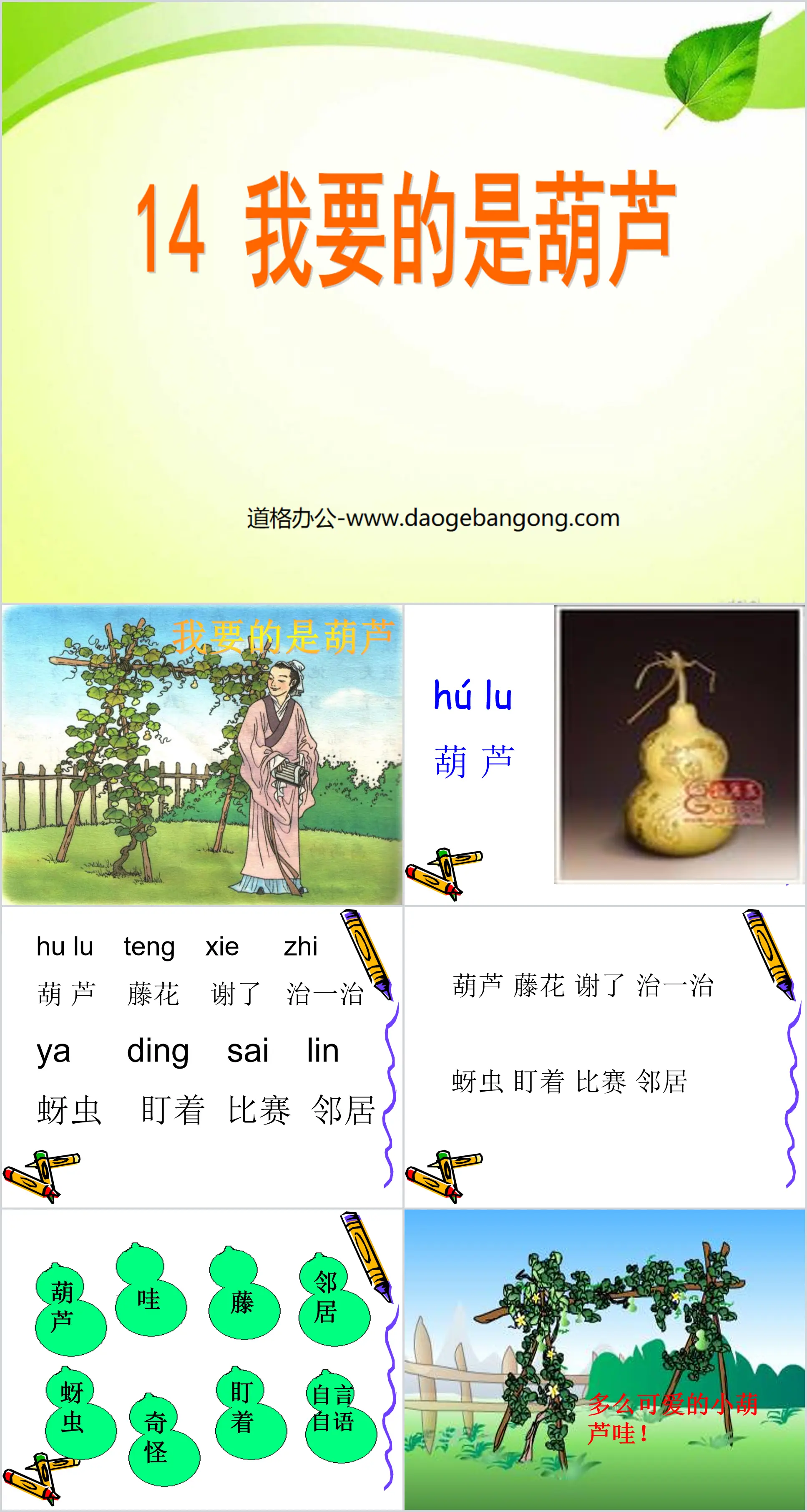 《我要的是葫芦》PPT课件3
