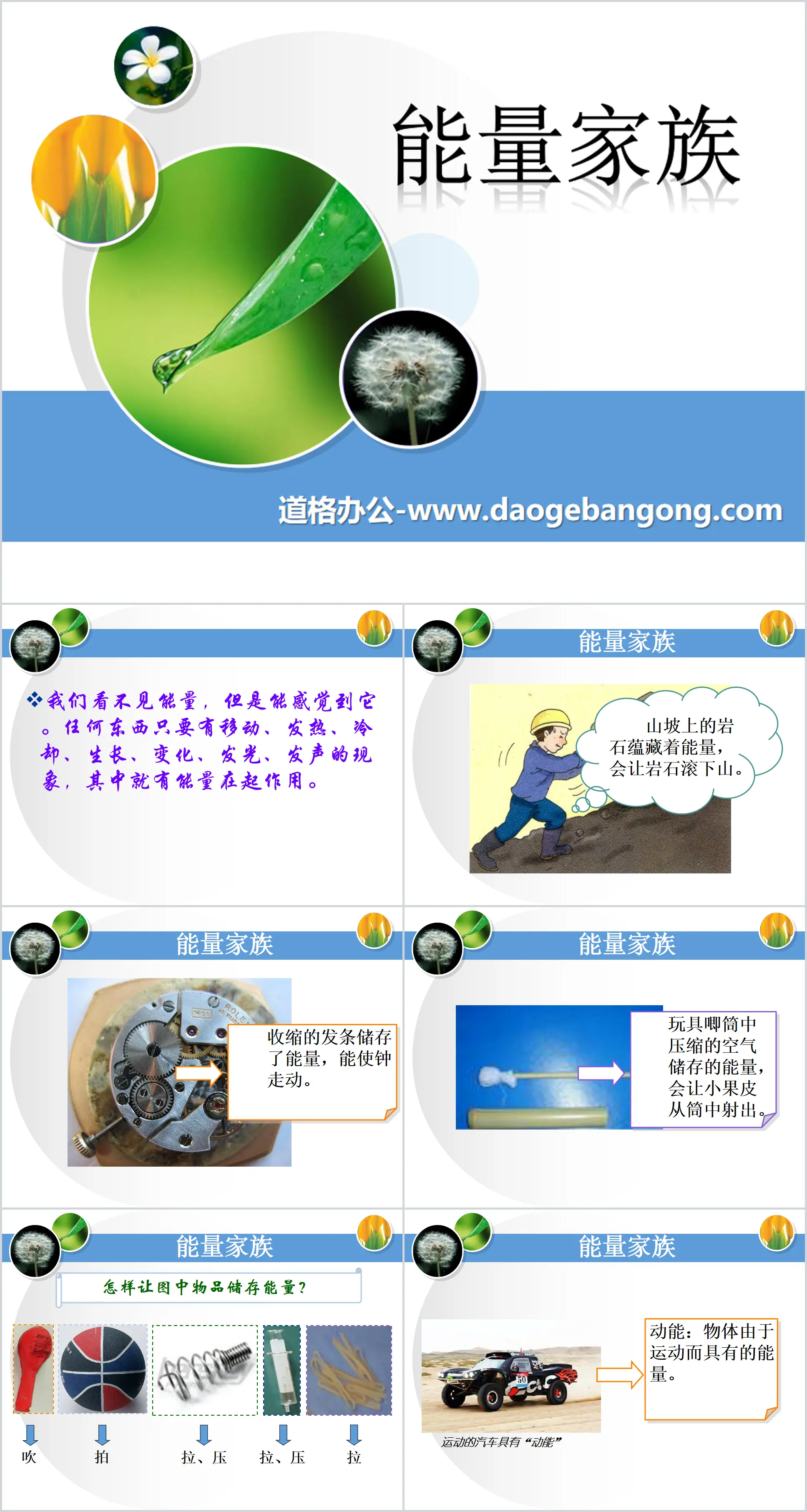 《 能量家族 》PPT