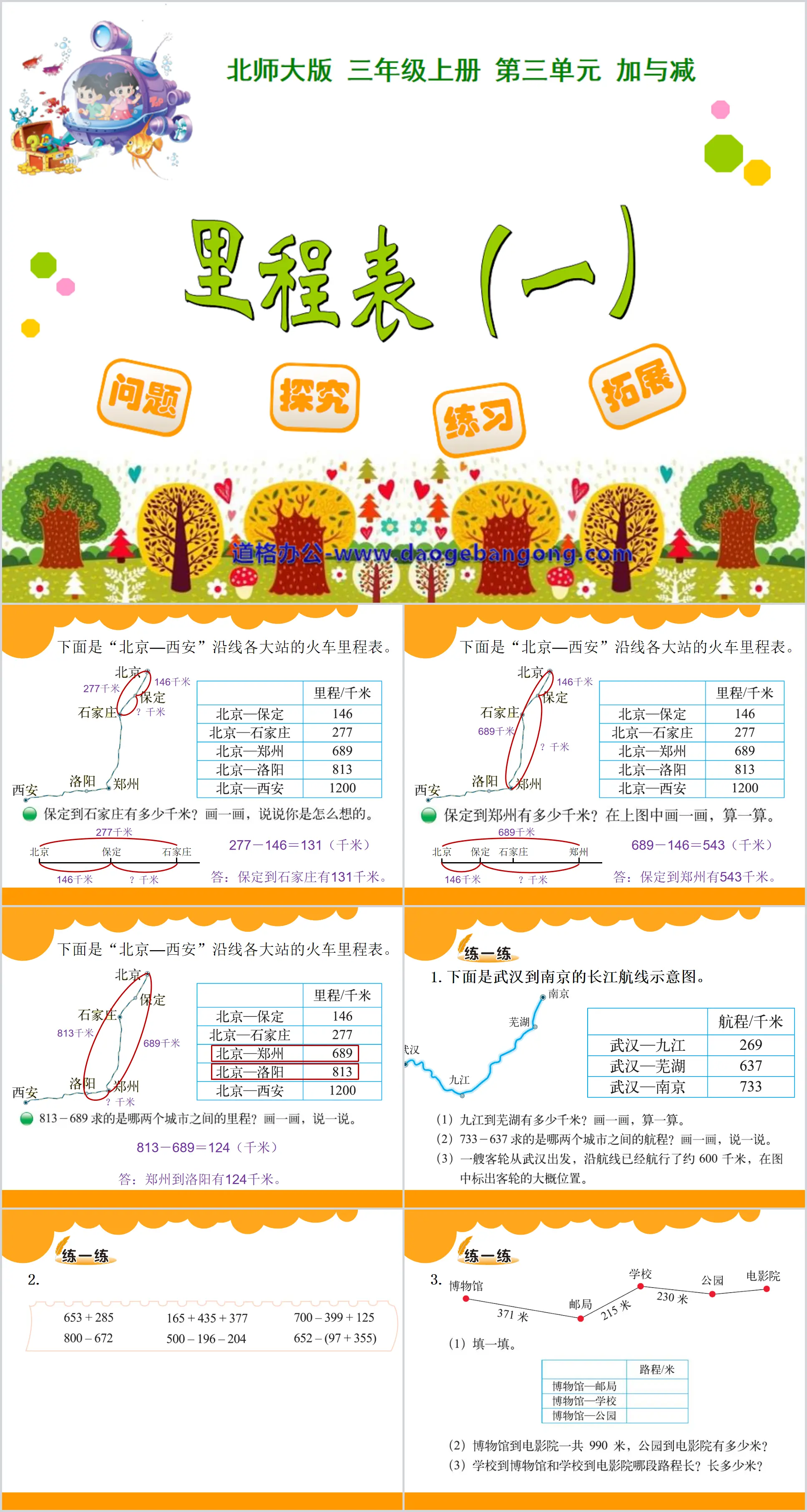 《里程表》加与减PPT课件
