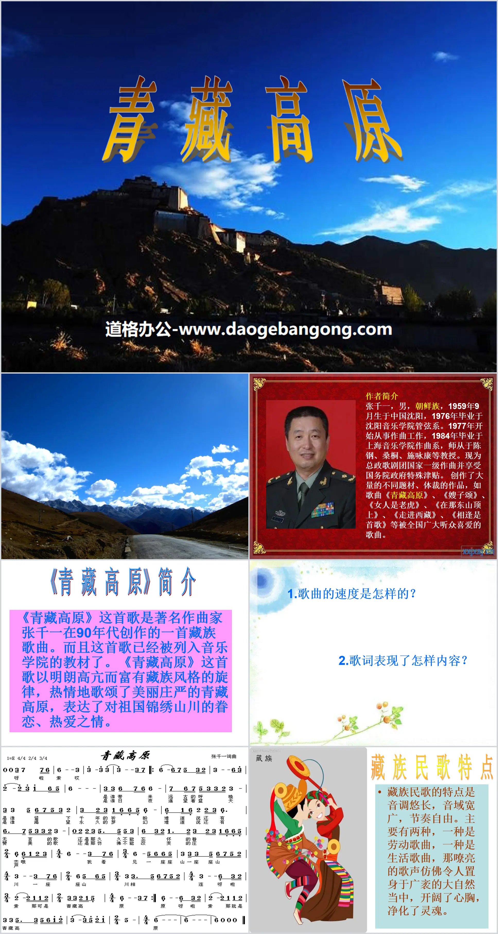 Didacticiel PPT « Plateau Qinghai-Tibet » 2