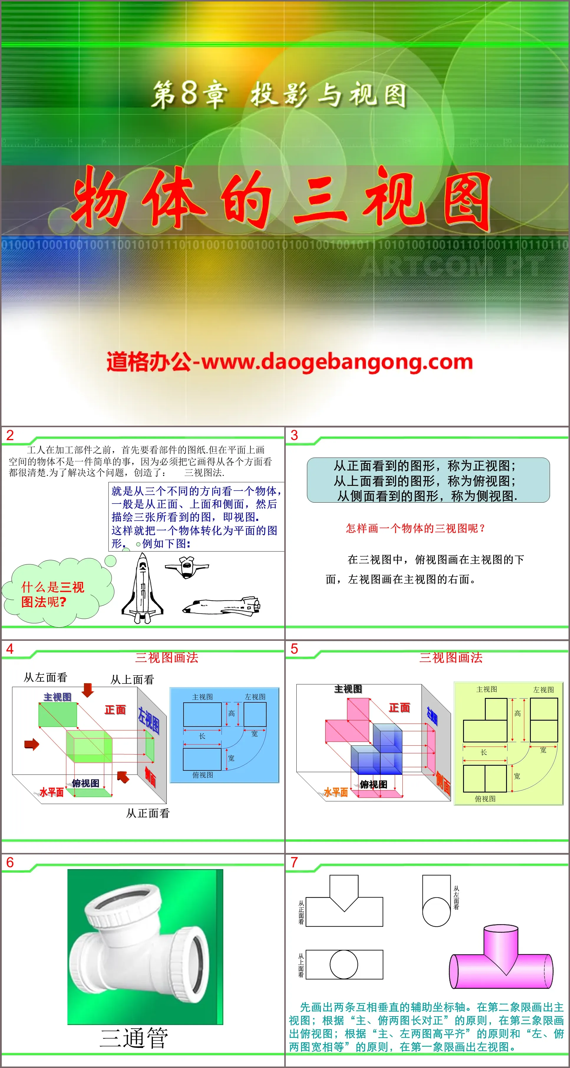 《物體的三視圖》PPT課件2