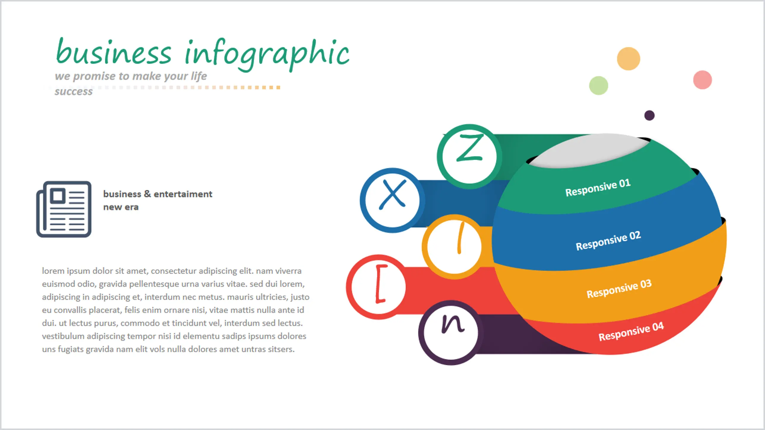 Liste de projets sphérique en trois dimensions Graphiques PPT