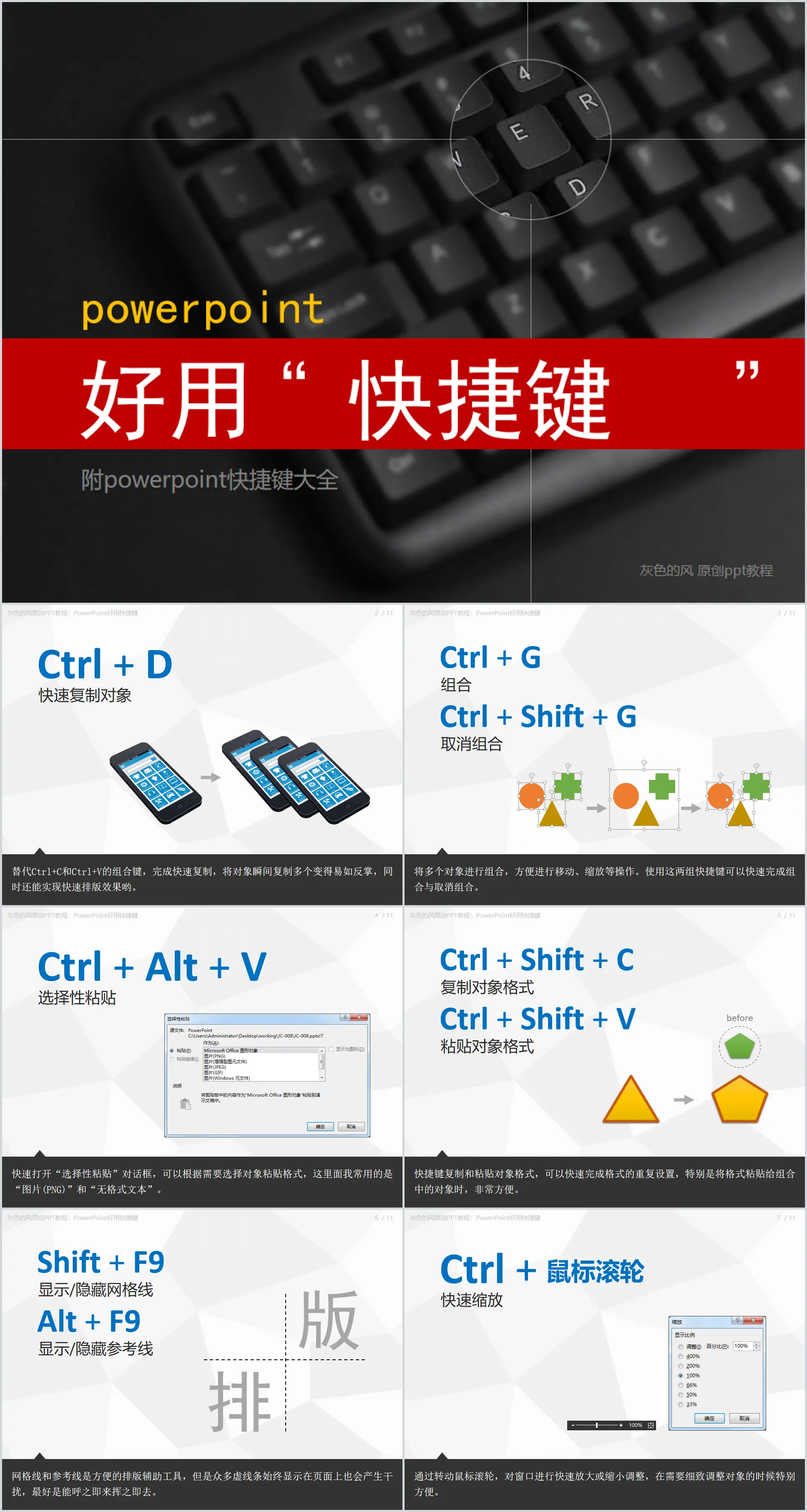 PowerPoint快捷键使用技巧