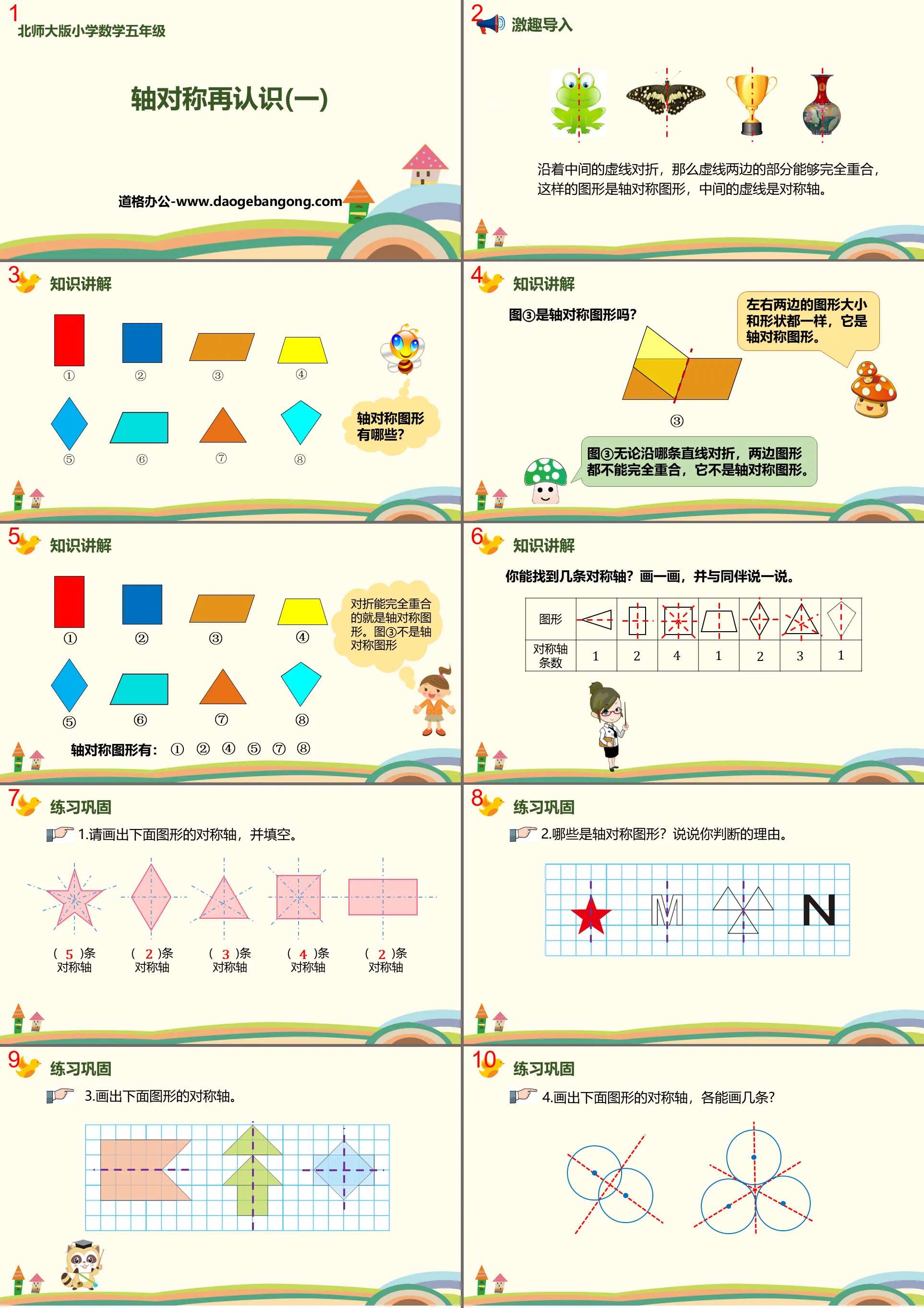 "Re-Understanding of Axial Symmetry (1)" Download PPT of Axial Symmetry and Translation