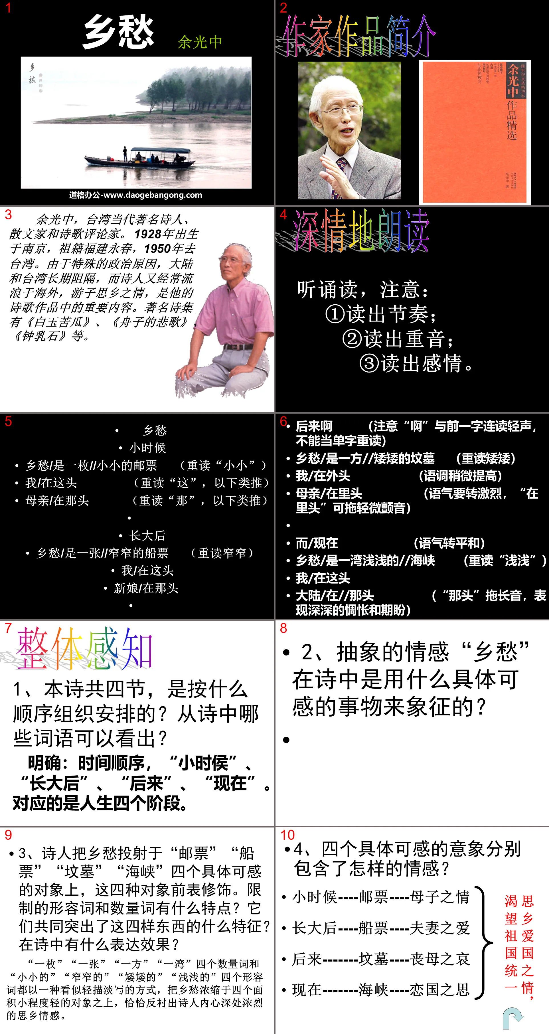 《乡愁》PPT课件5