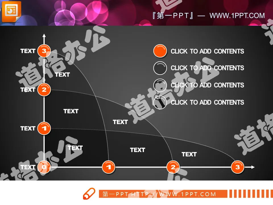 Multi-curve PPT chart download