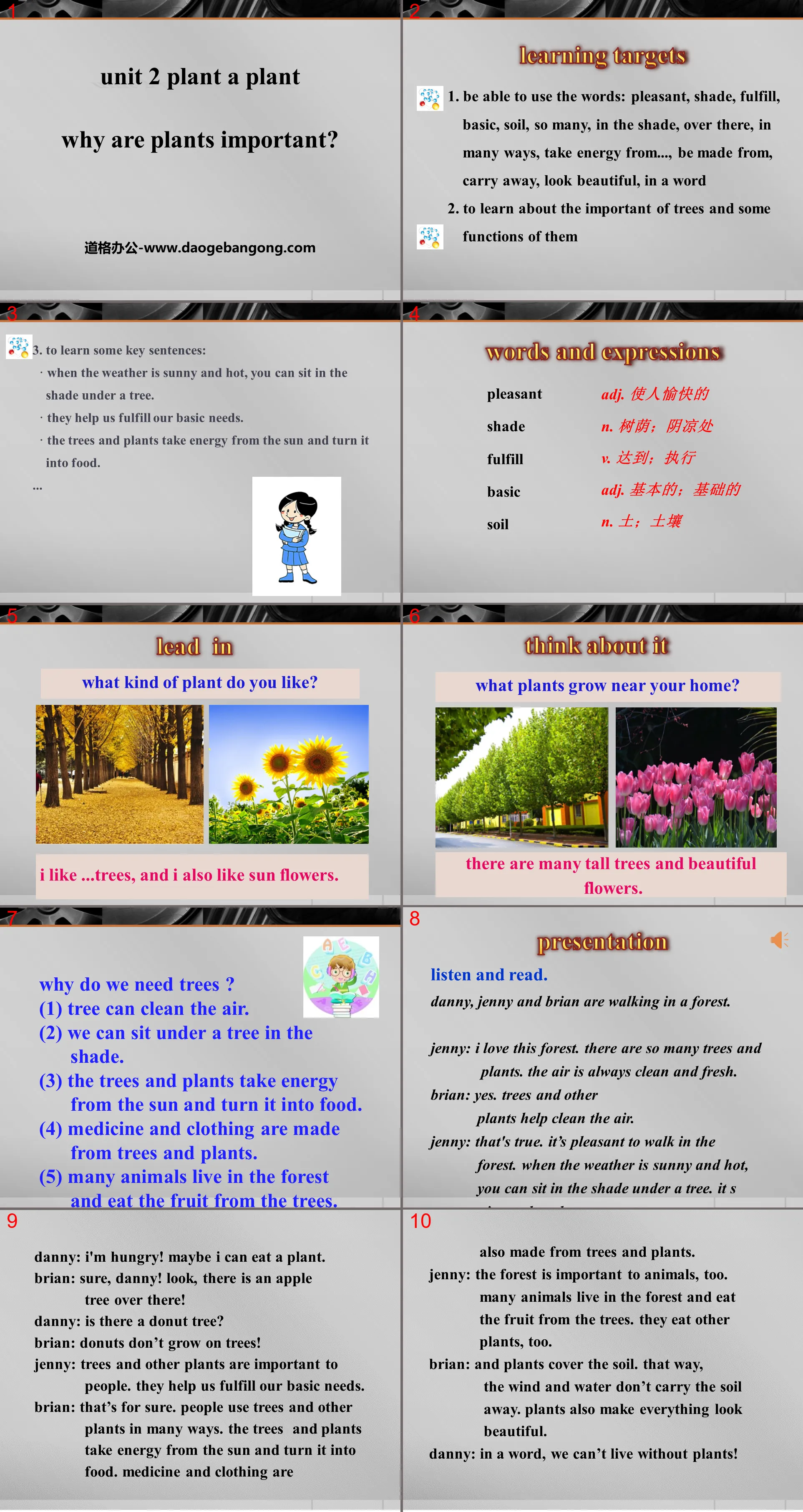 "Why Are Plants Important?" Plant a Plant PPT free download
