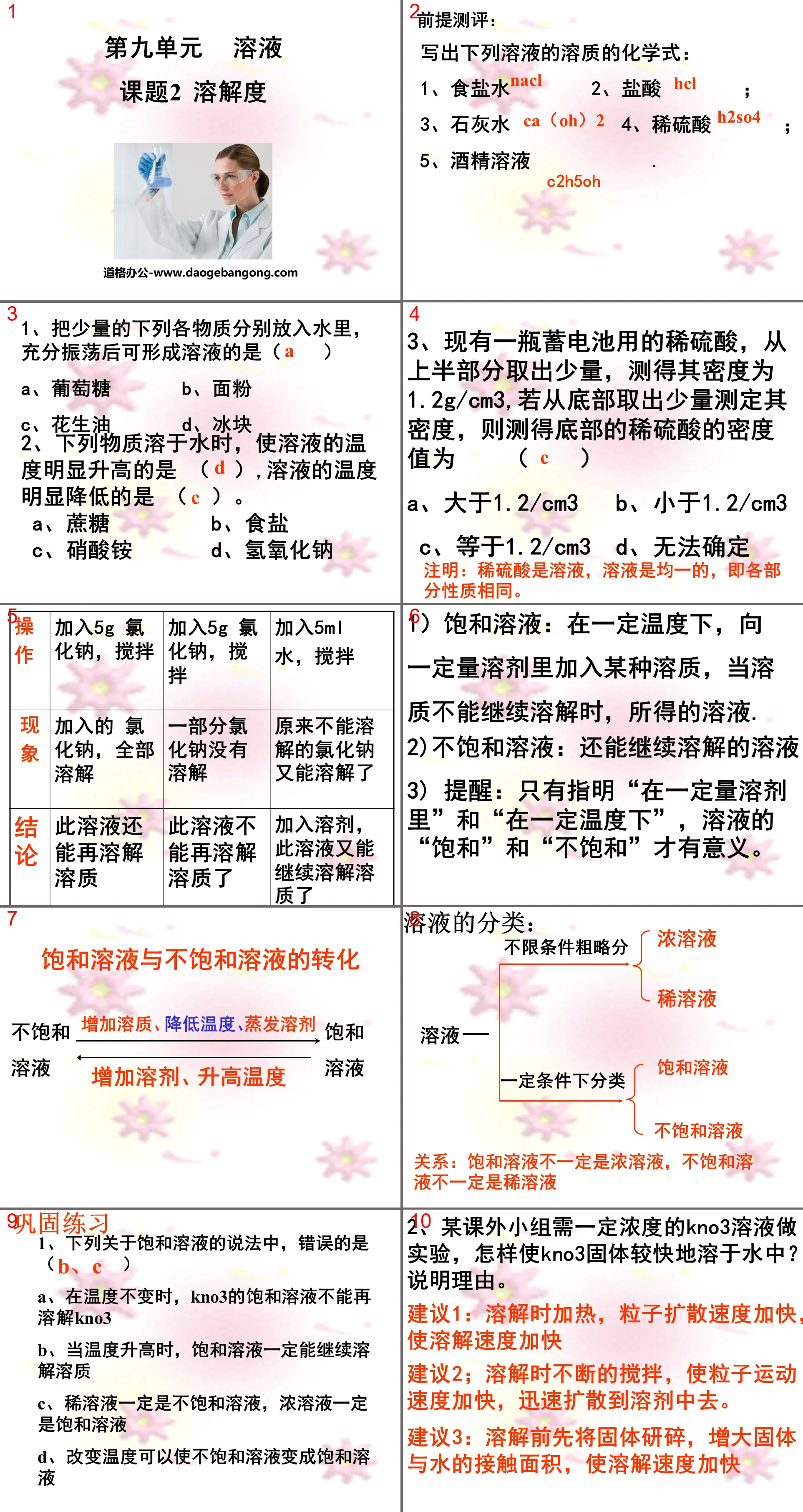 《溶解度》溶液PPT課件3