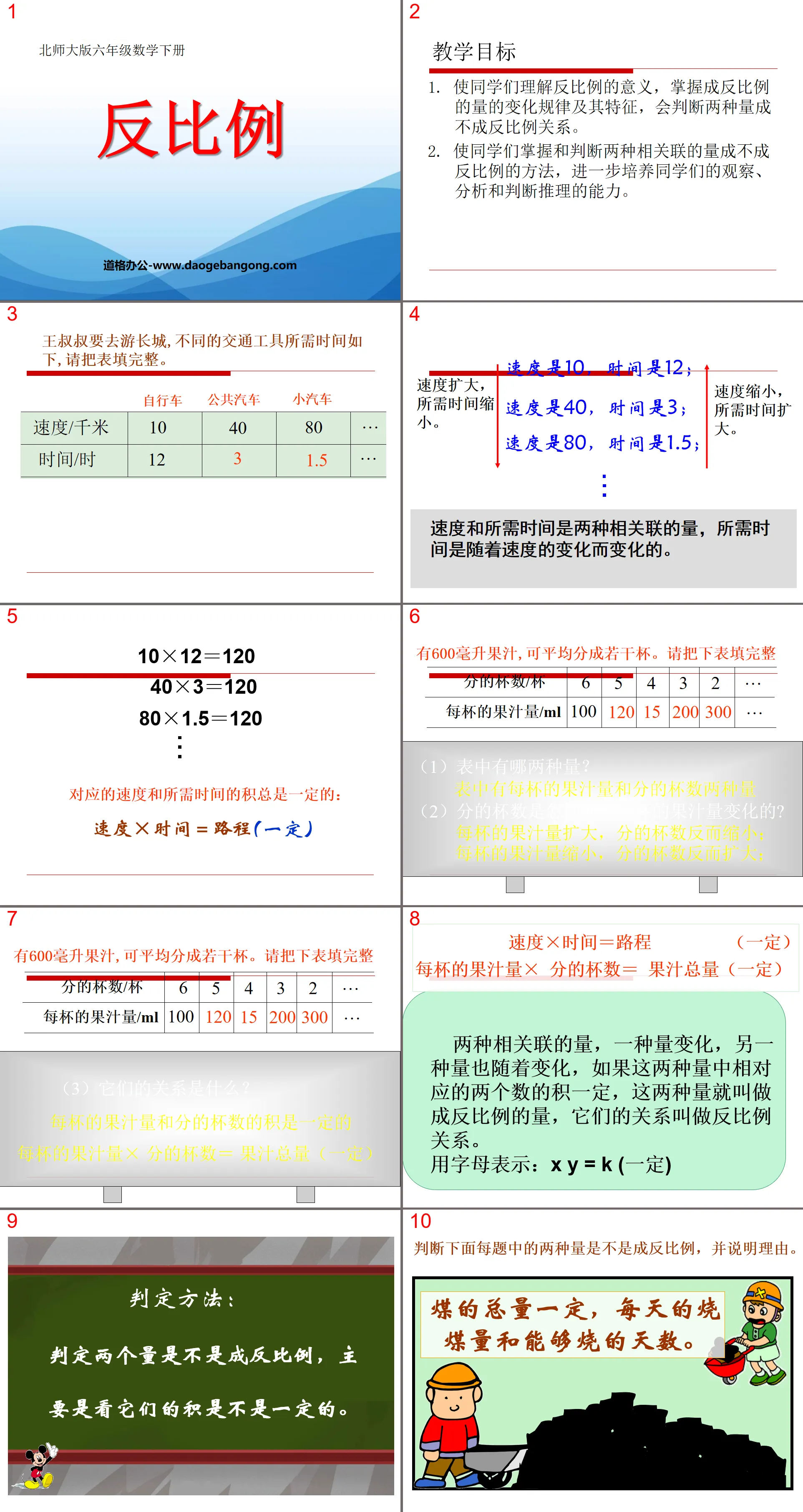 《反比例》比例PPT课件4
