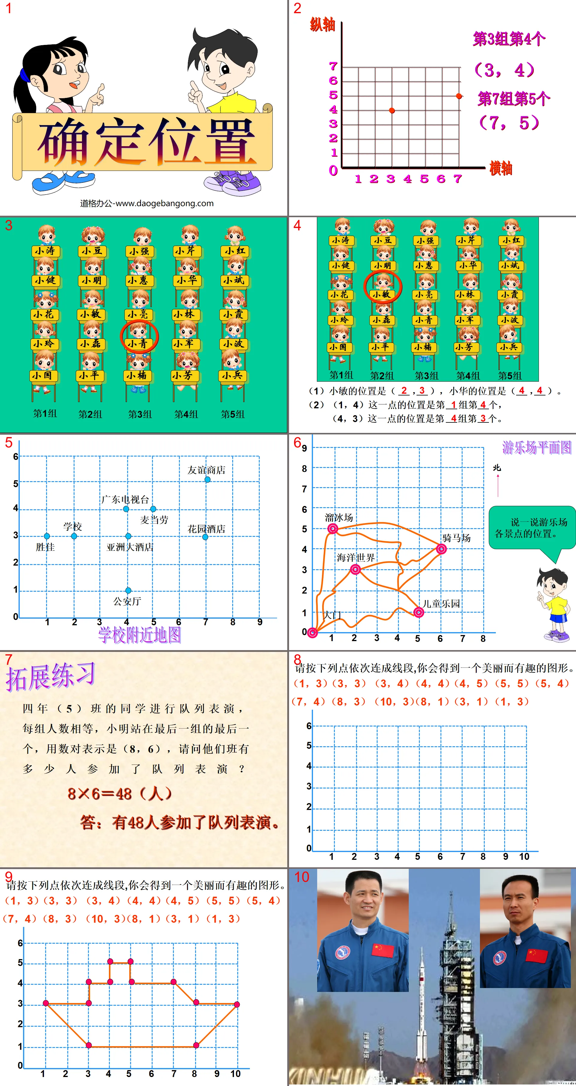 《确定位置》PPT课件
