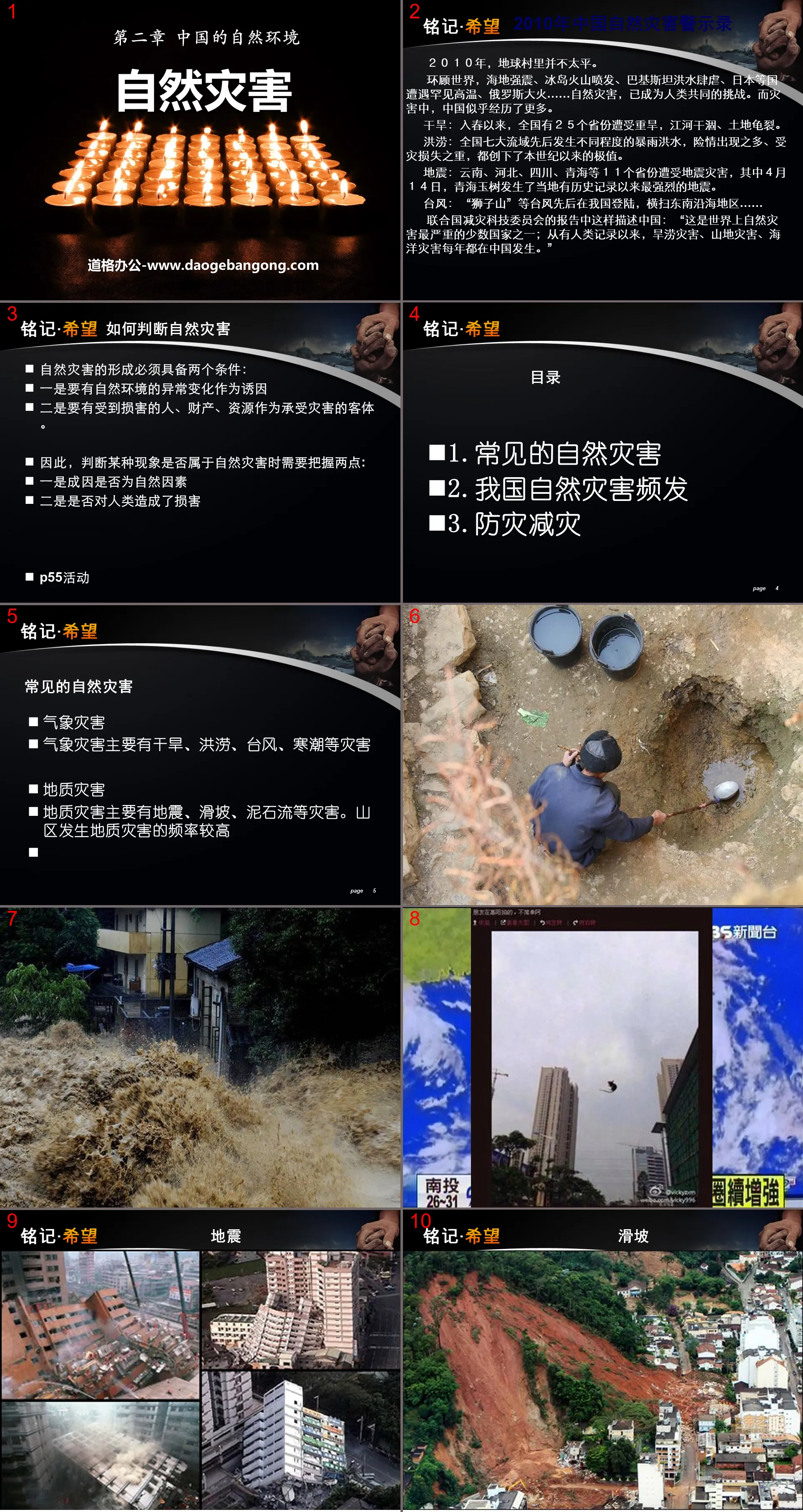 《自然災害》中國的自然環境PPT課件3