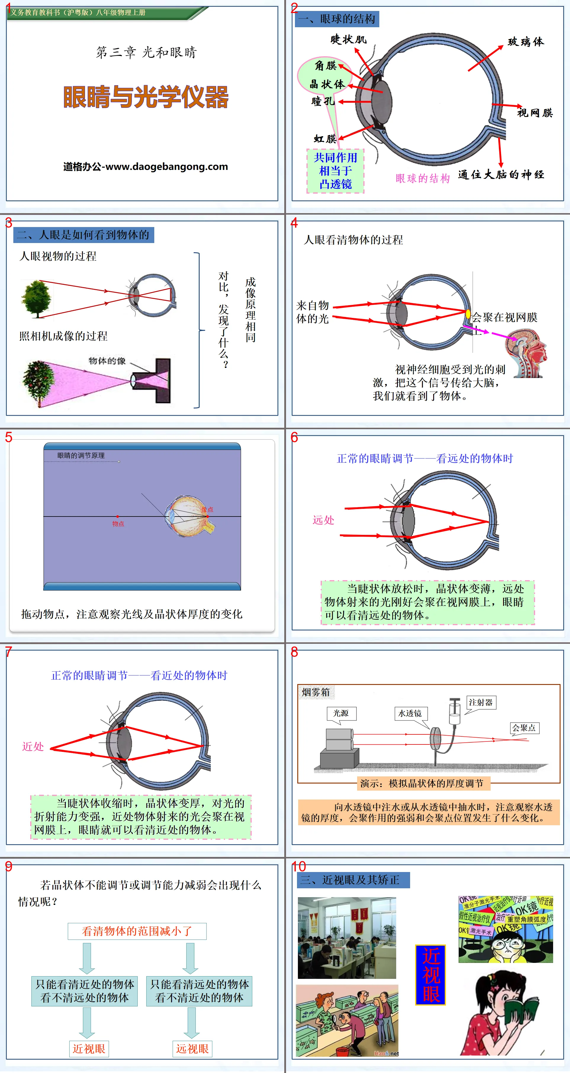 《眼睛與光學儀器》光與眼睛PPT課件3