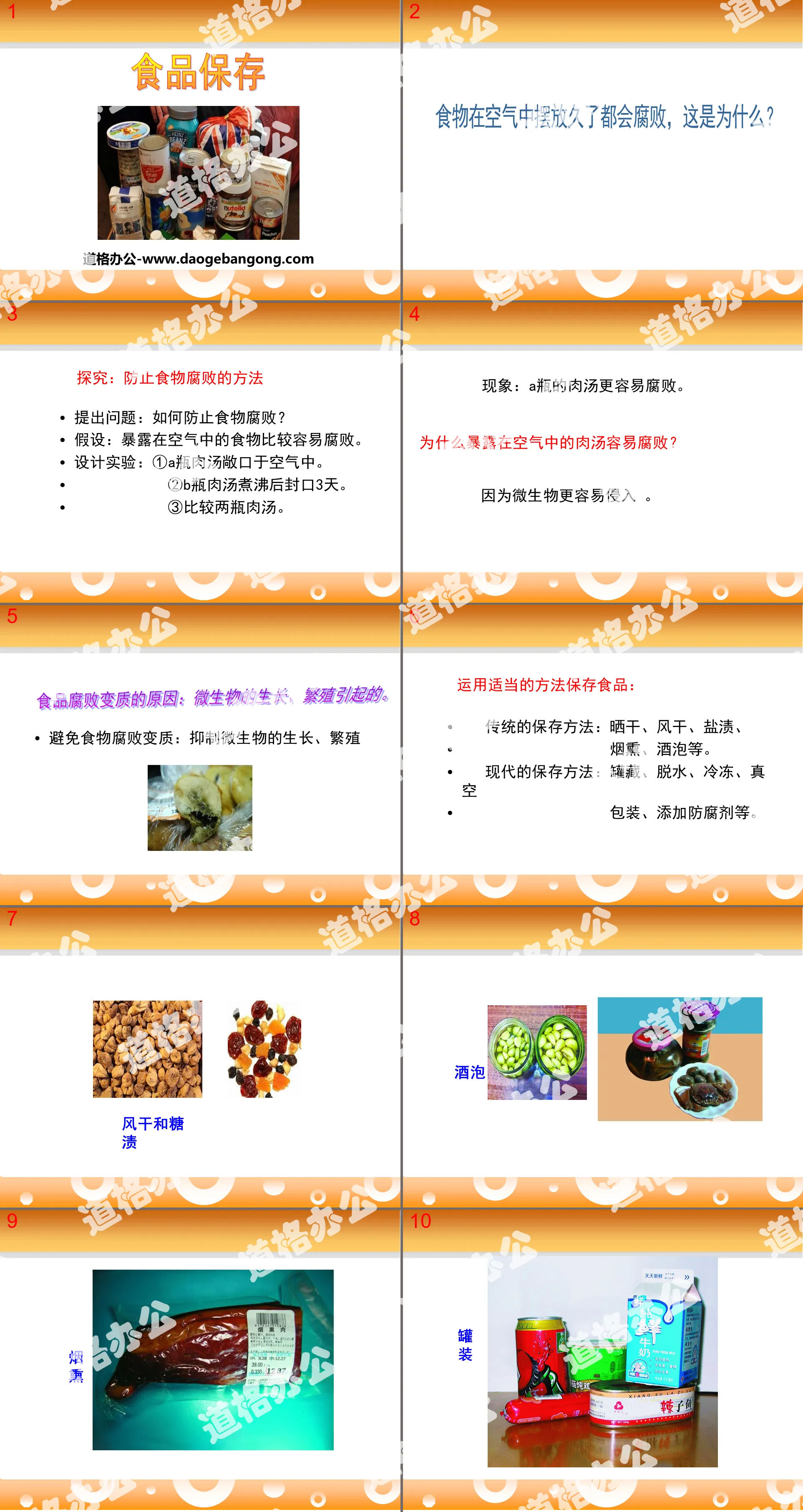 《食品保存》PPT
