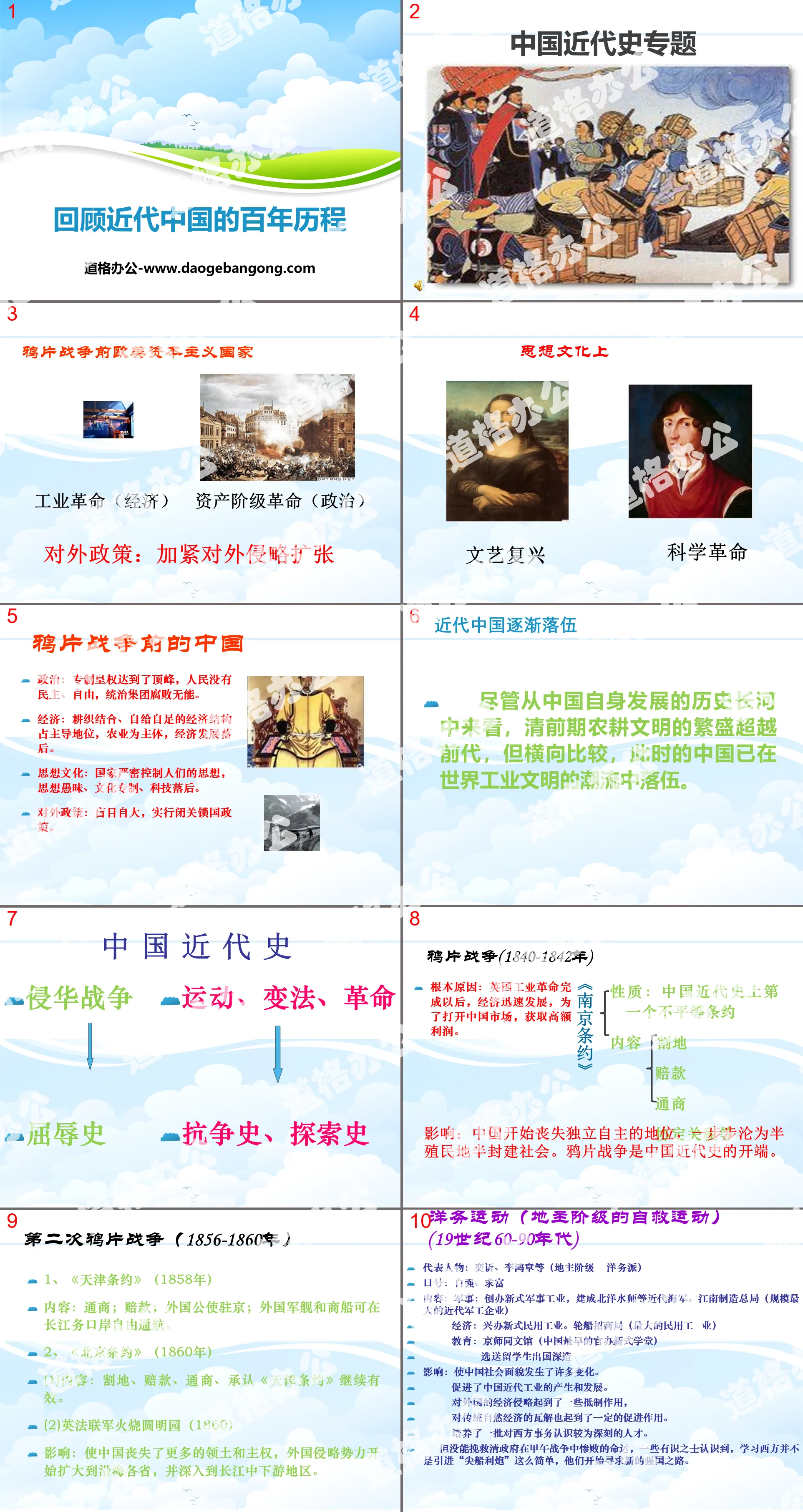 "Reviewing the Centenary Course of Modern China" The Victory of the Chinese Revolution PPT