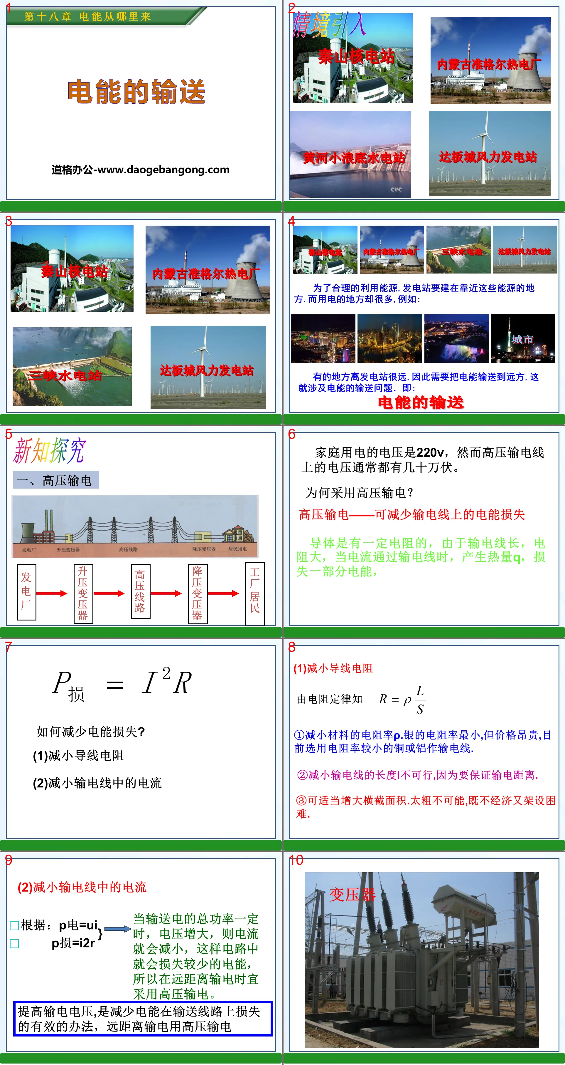 《电能的输送》电能从哪里来PPT课件3