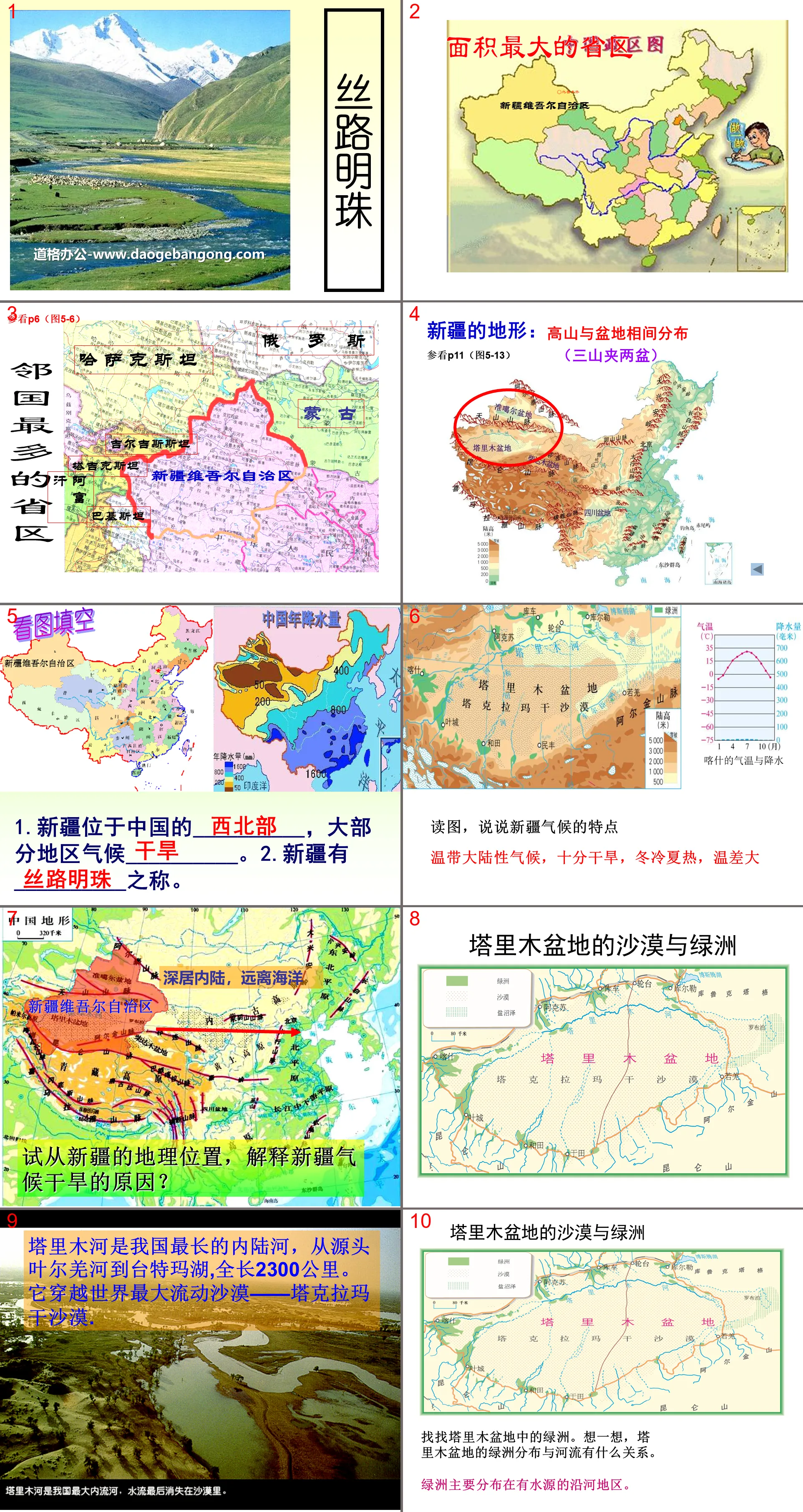 《丝路明珠》一方水土养一方人PPT
