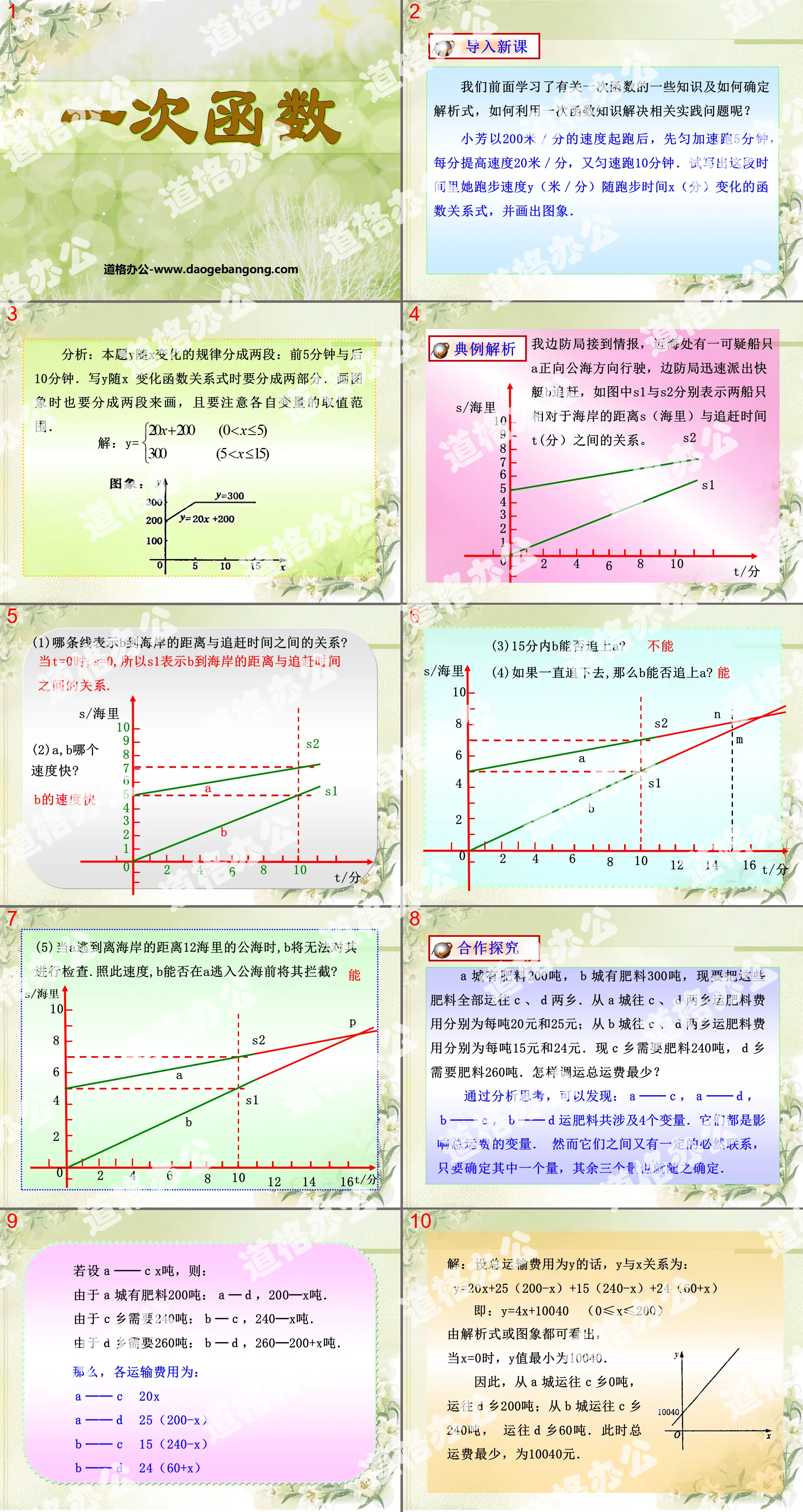 《一次函数》PPT课件
