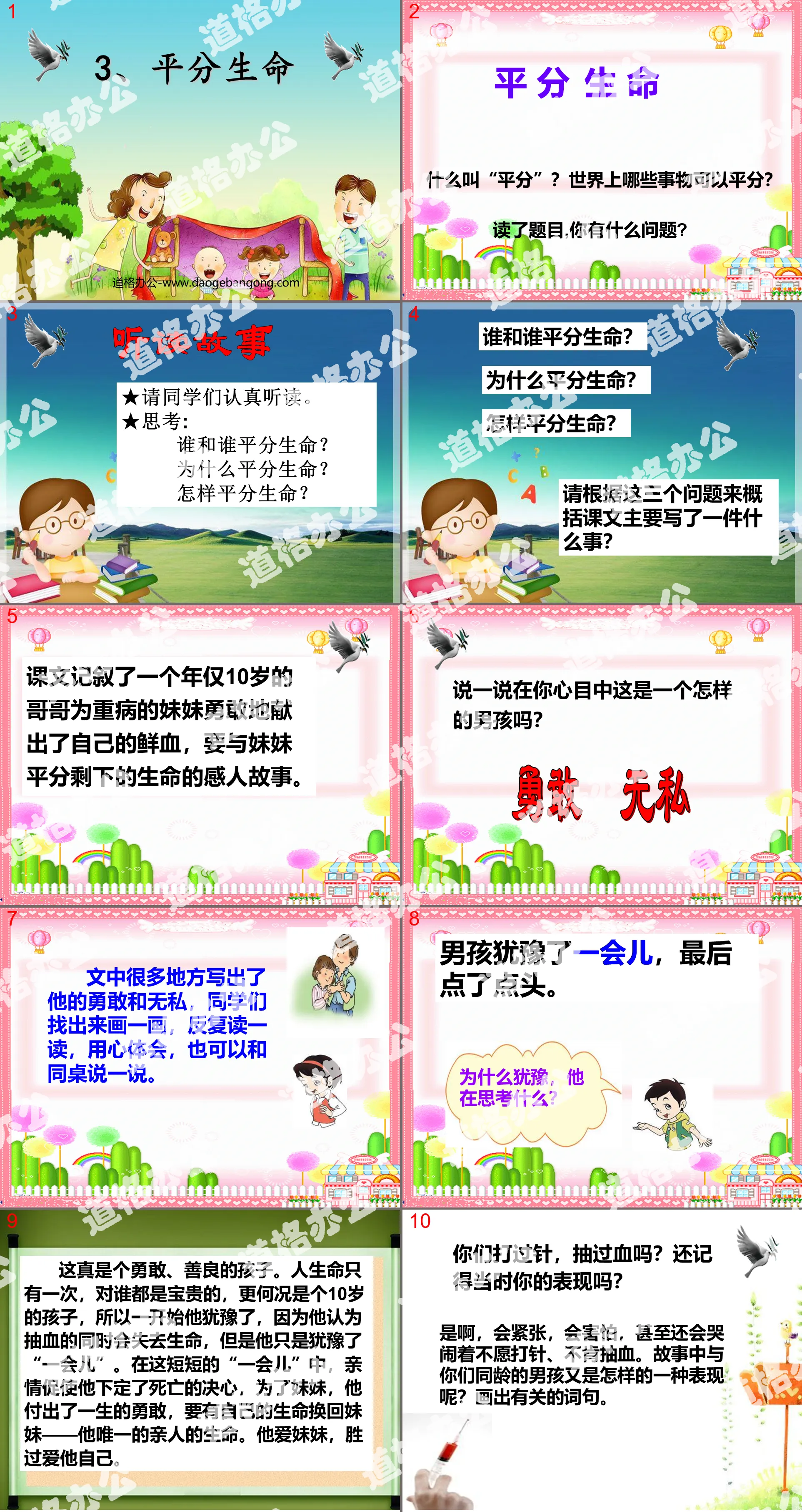 《平分生命》PPT课件2
