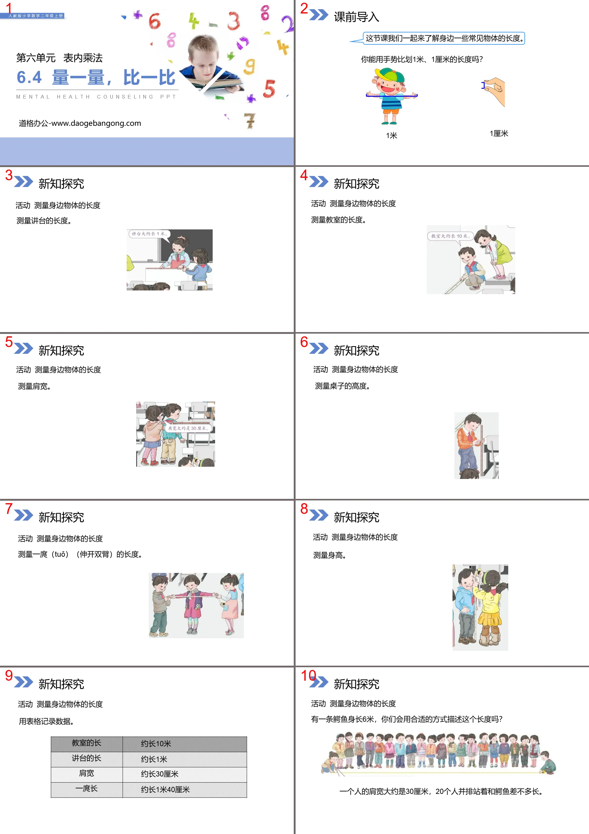 "Measure, Compare" PPT download