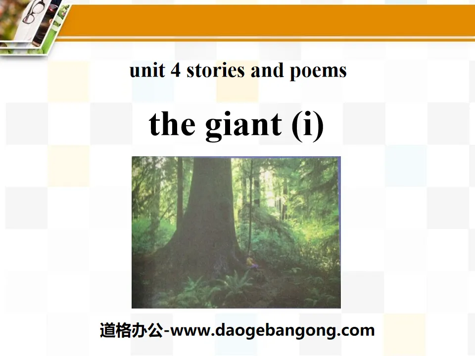 《The Giant(I)》Stories and Poems PPT课件
