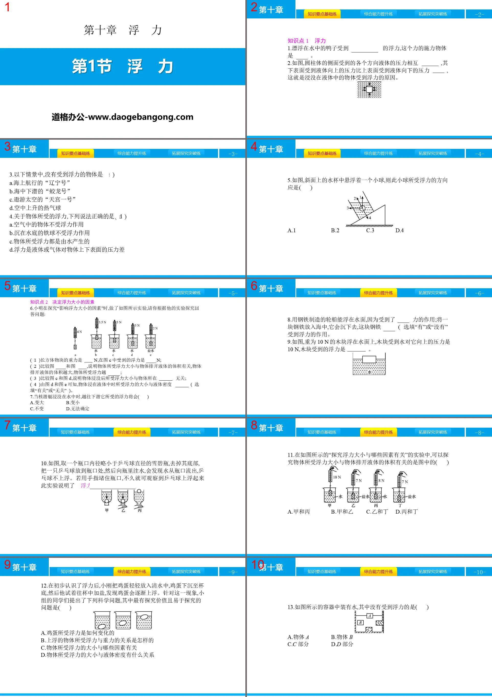 《浮力》浮力PPT下載