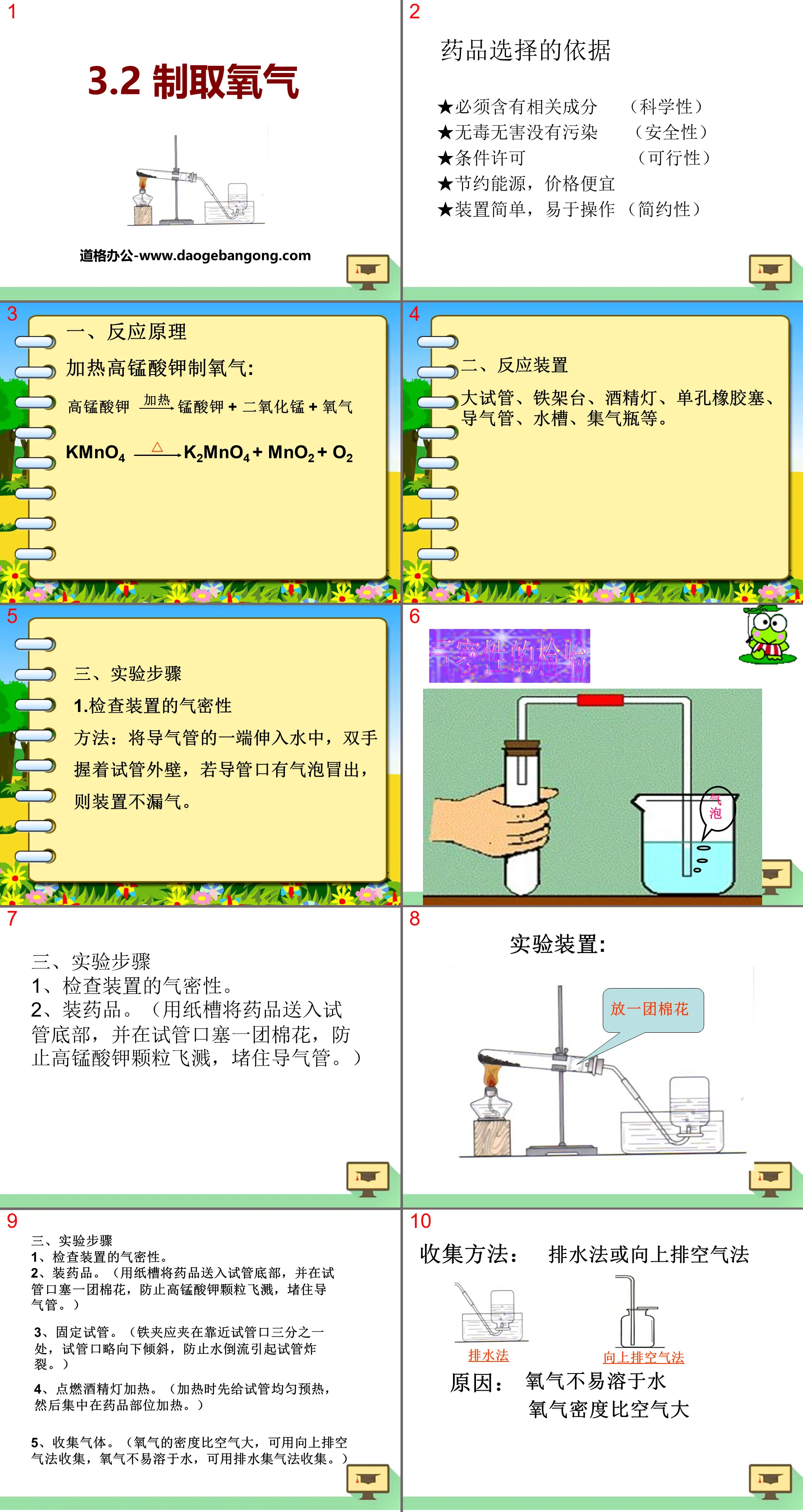 《制取氧氣》維持生命之氣—氧氣PPT課件