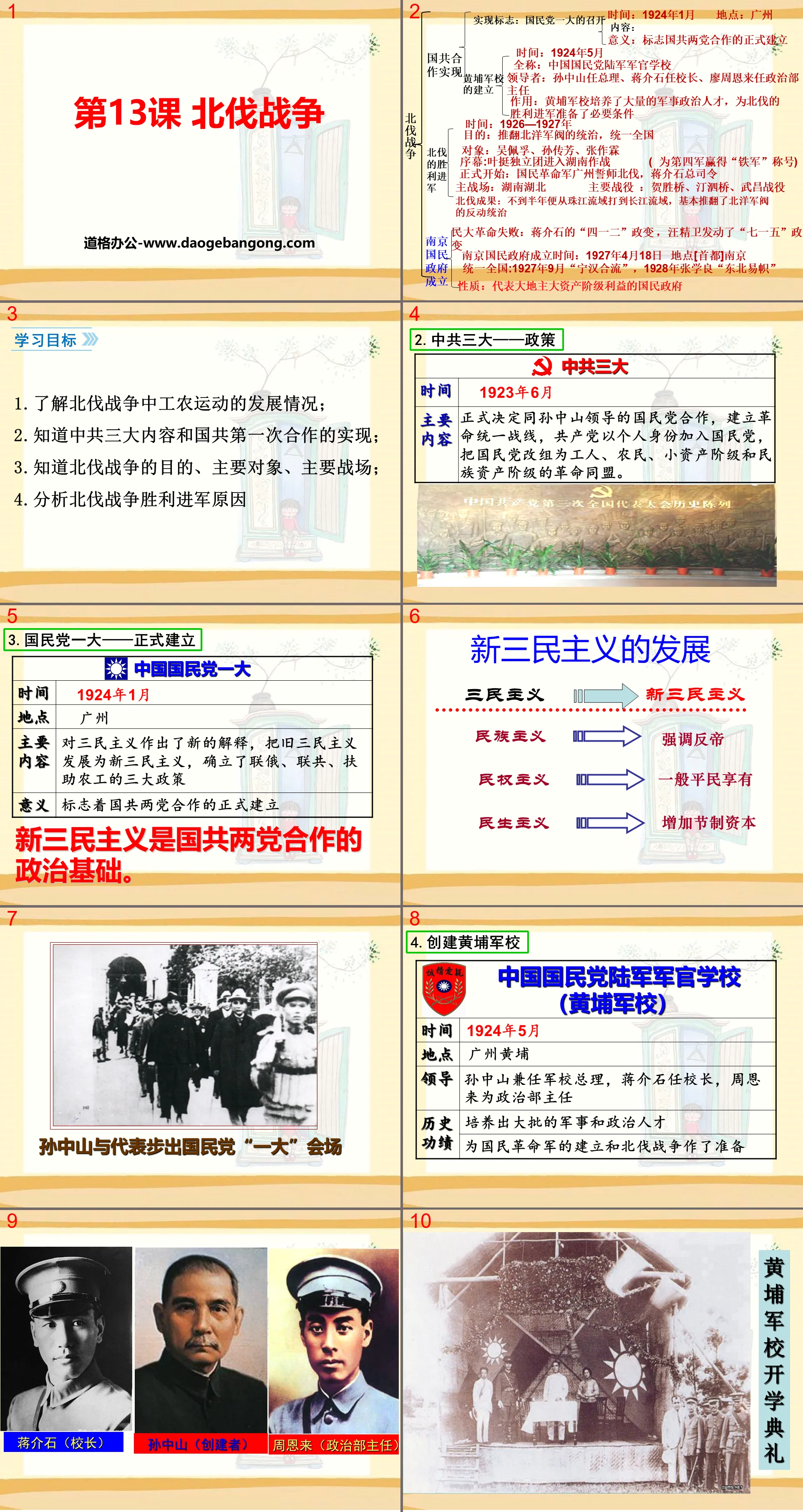 《北伐战争》新民主主义革命的兴起PPT课件8