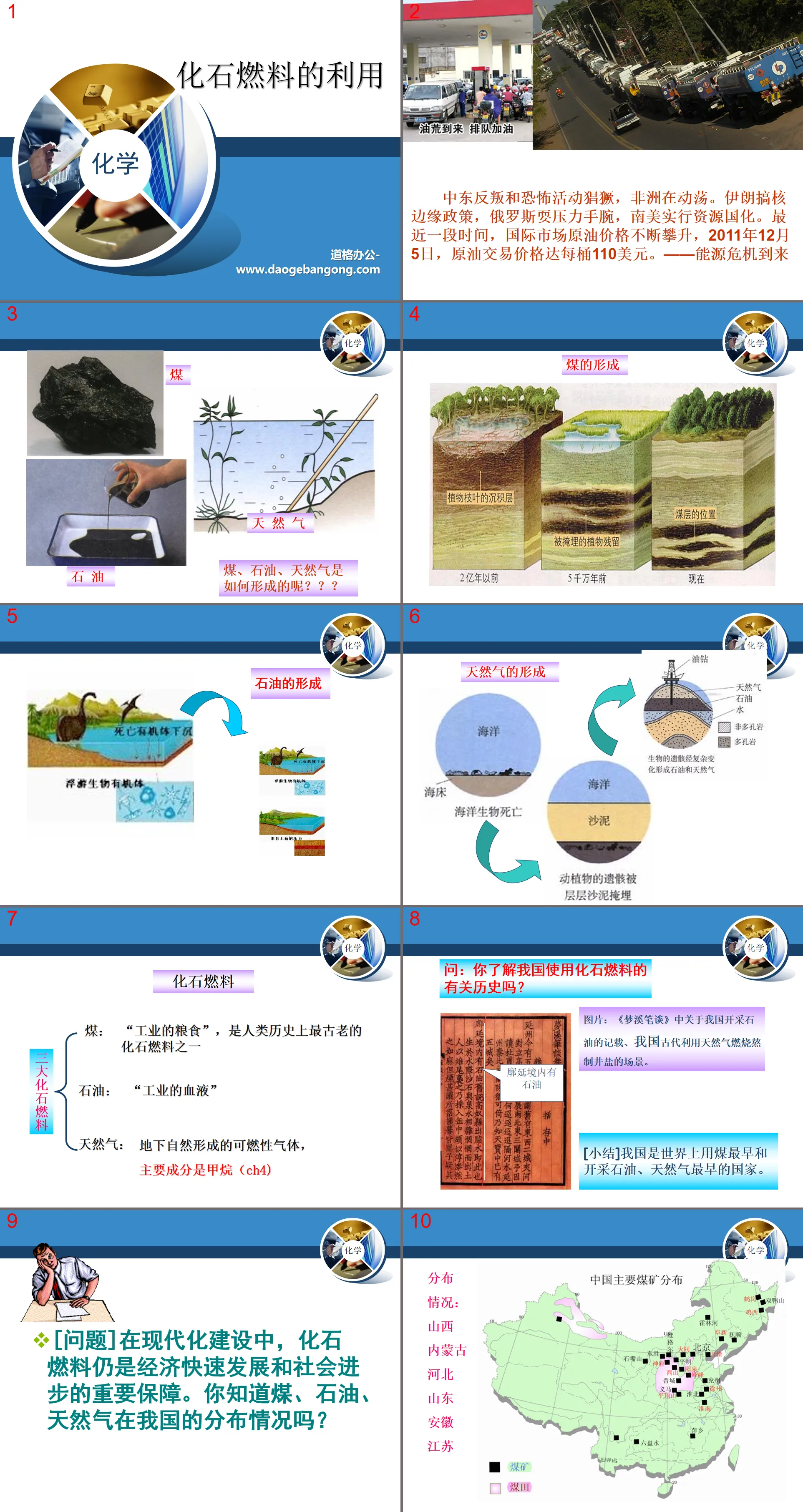 《化石燃料的利用》燃料与燃烧PPT课件2
