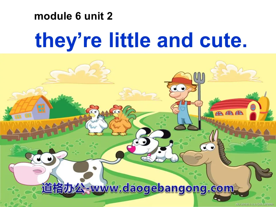 "They’re little and cute" PPT courseware 4