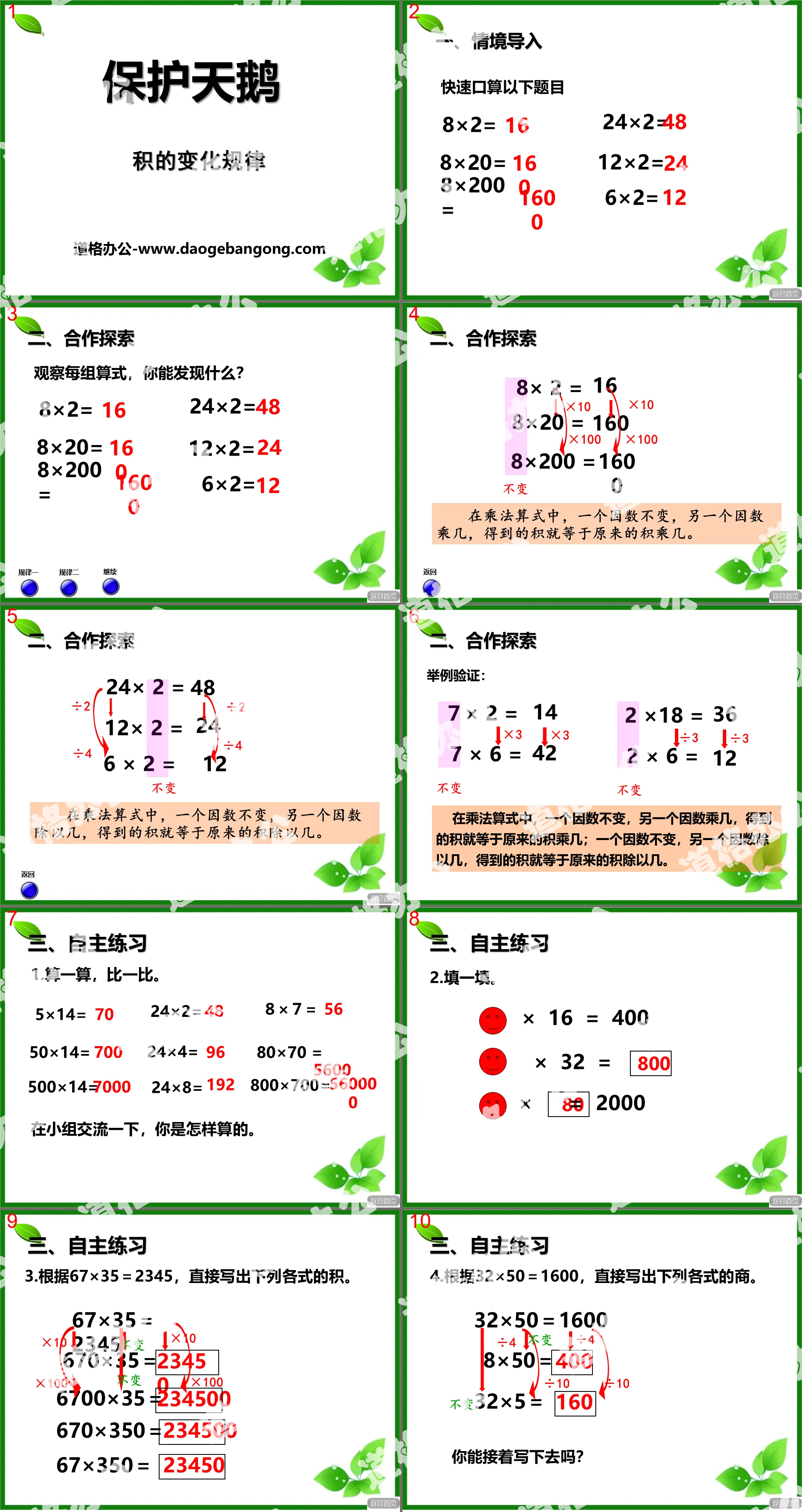 《保护天鹅》PPT课件4