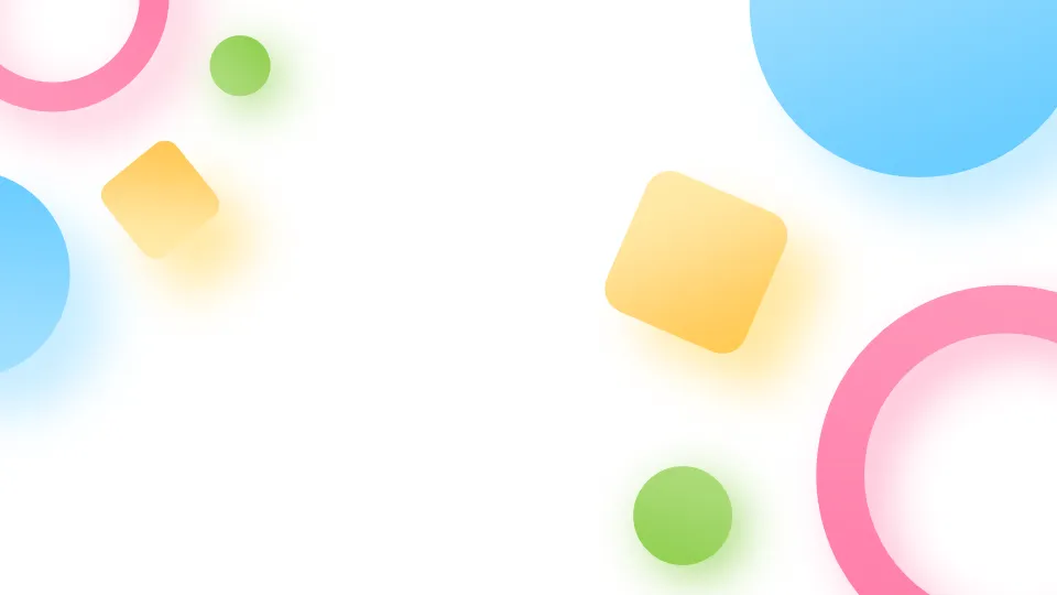 A set of polygonal PPT background pictures with macaron colors