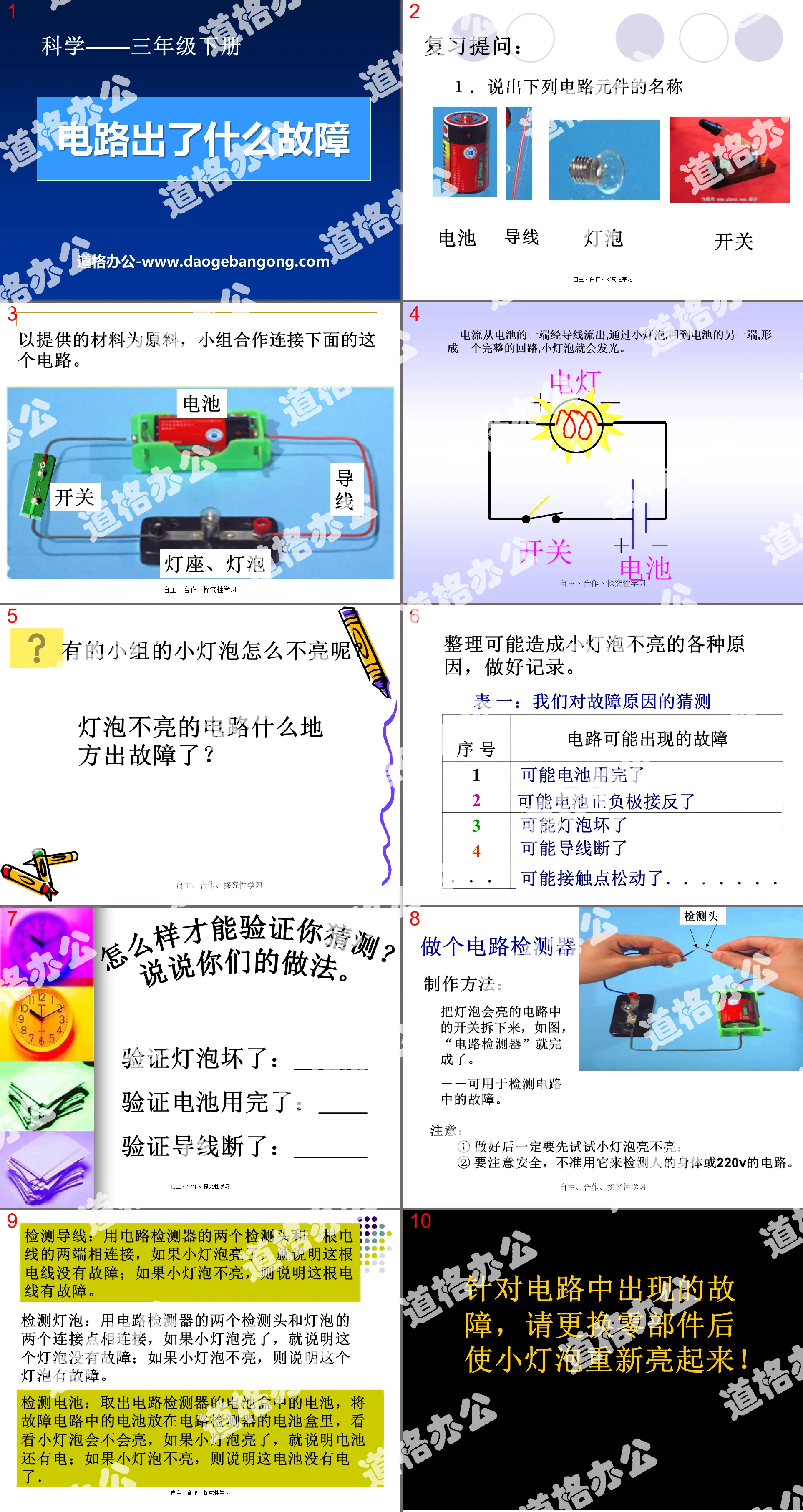 《電路出了什麼故障》PPT課件