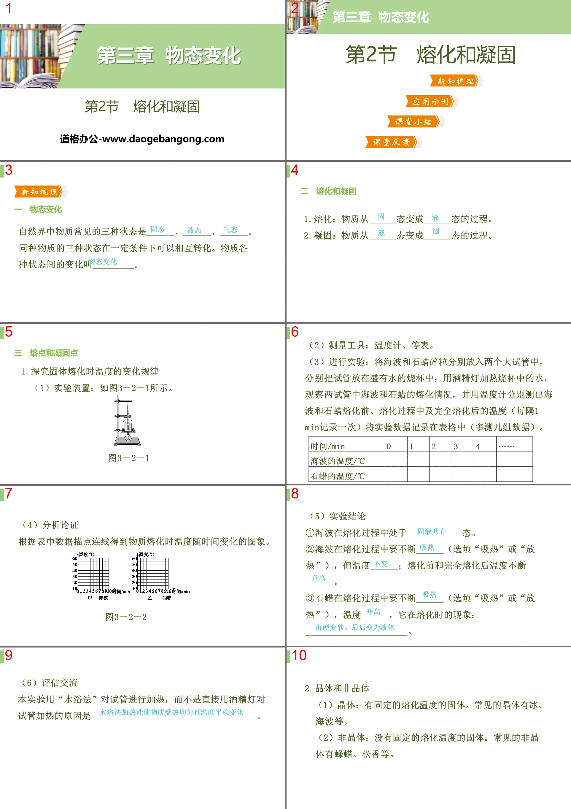 "Melting and Solidification" Changes in the State of Matter PPT download