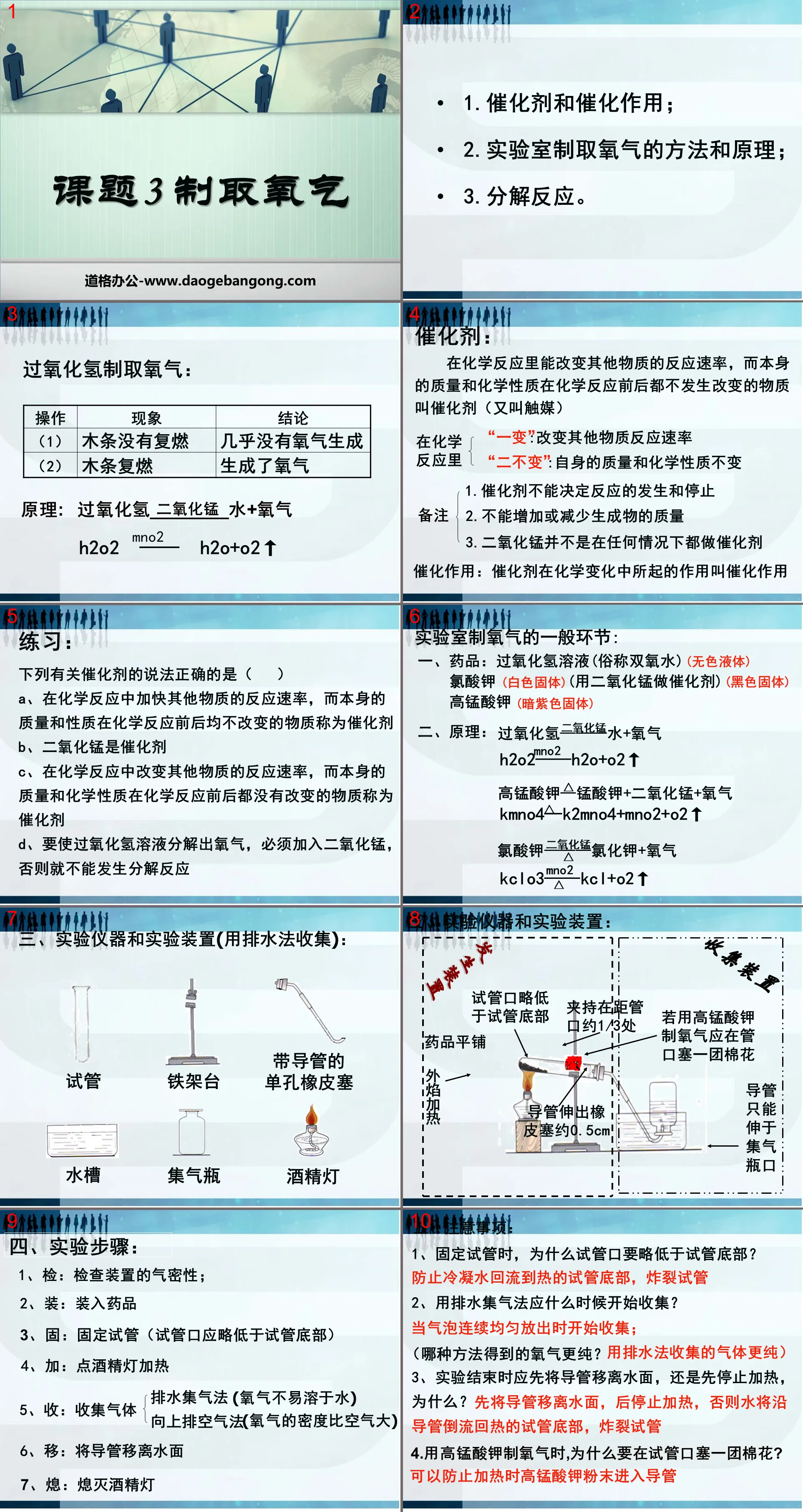 《制取氧氣》我們周圍的空氣PPT課件6