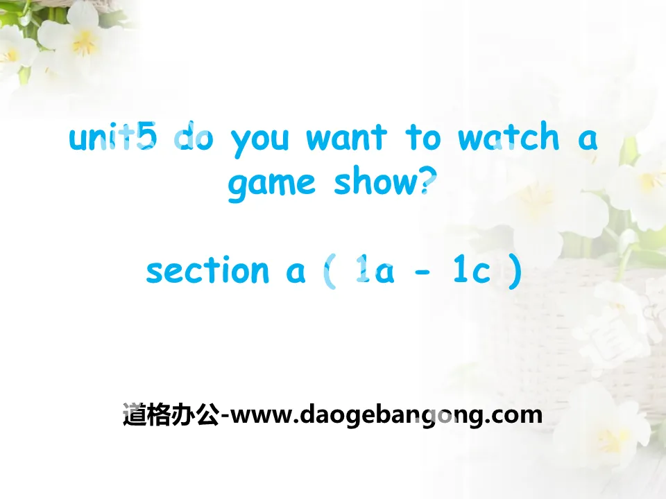 《Do you want to watch a game show》PPT課件16