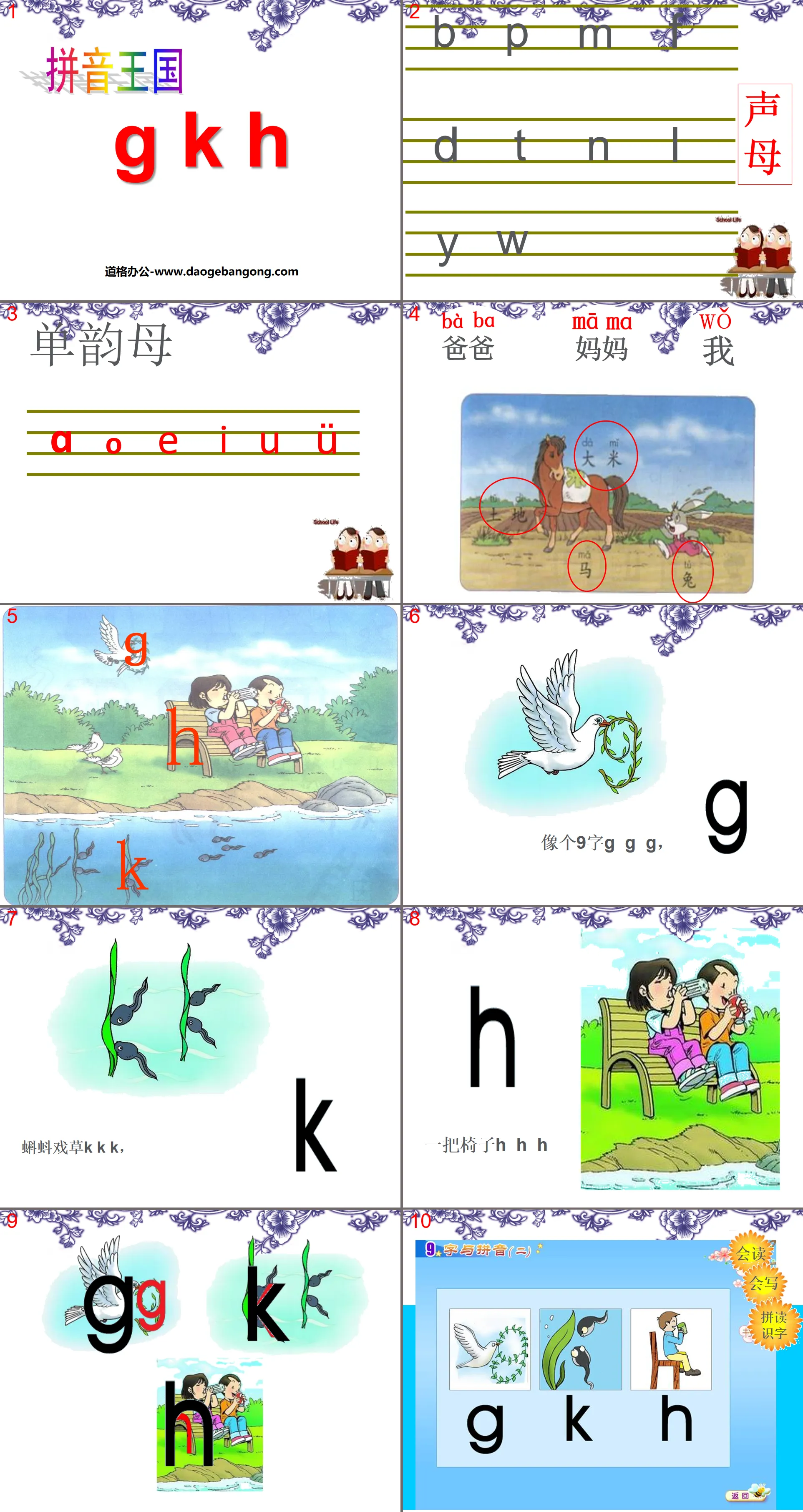 "gkh" PPT courseware 2