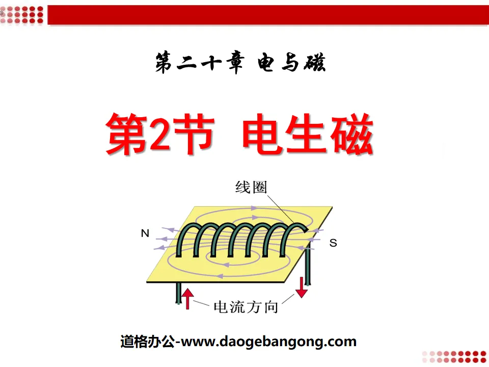 《電生磁》電與磁PPT課件4