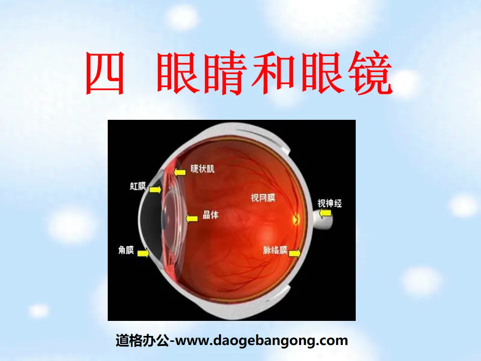 《眼睛和眼镜》透镜及其应用PPT课件2
