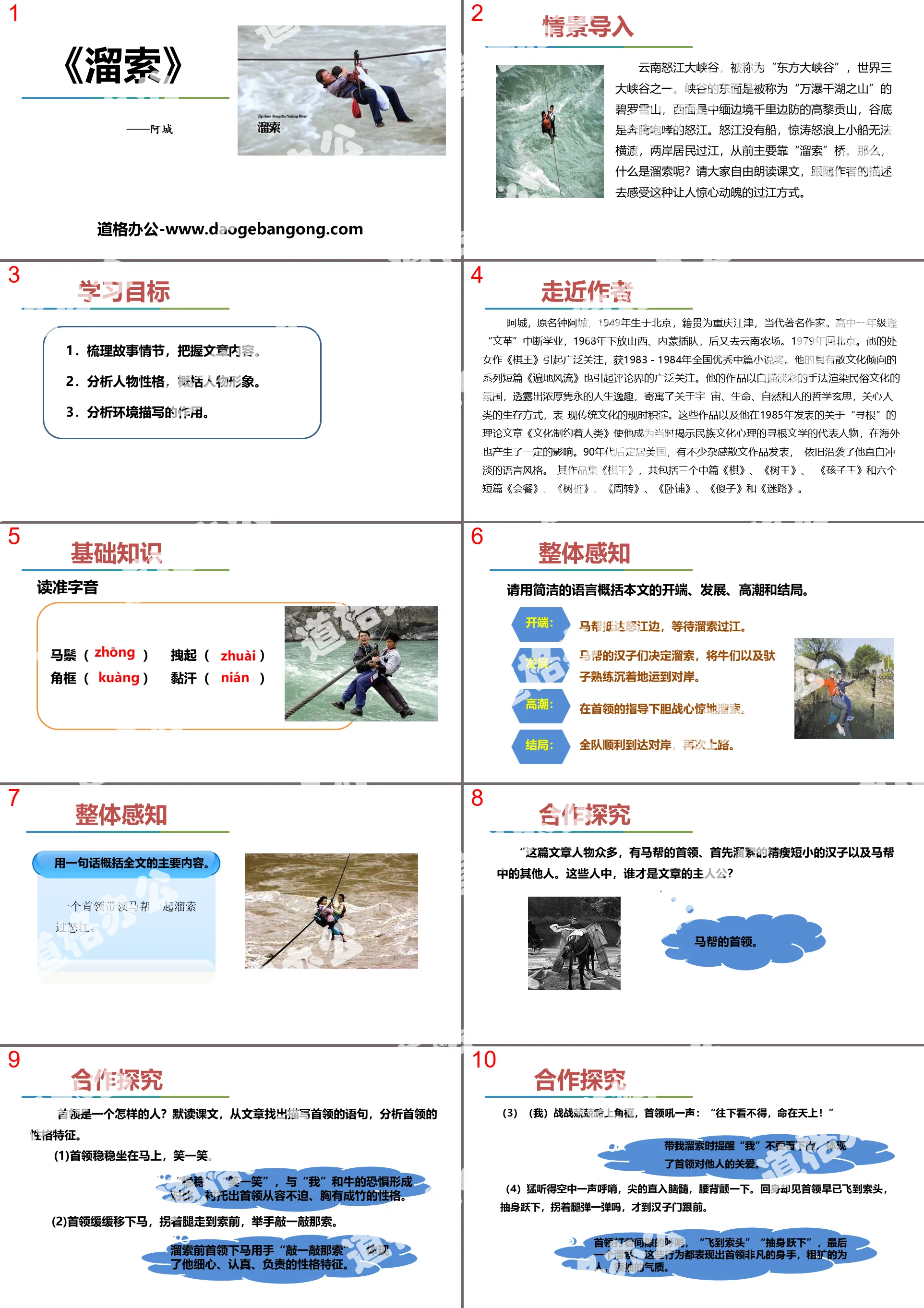 "Zipline" PPT quality courseware download