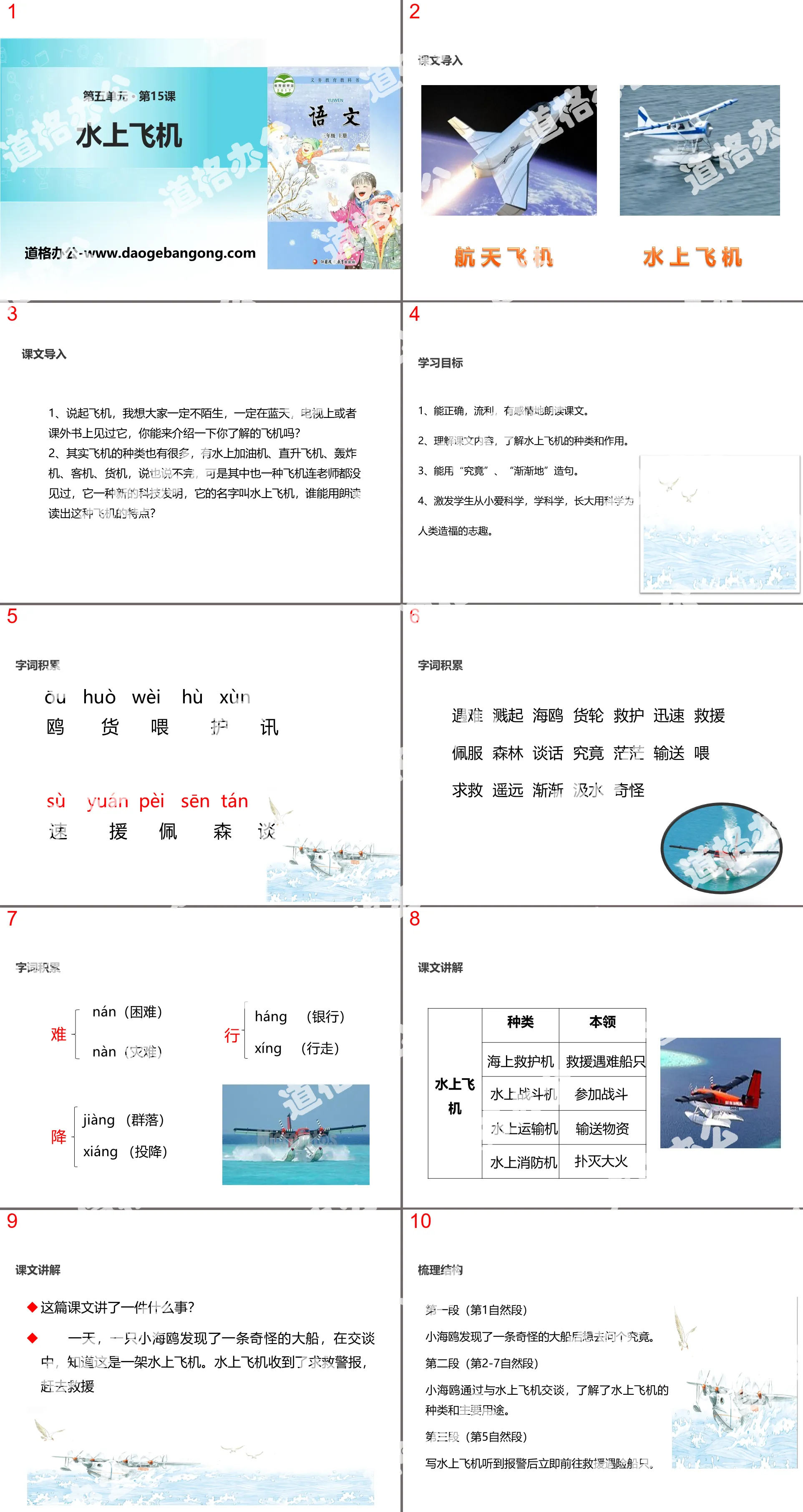 《水上飛機》PPT下載