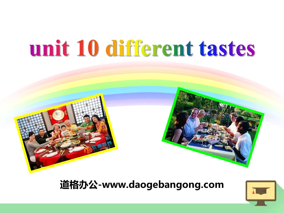 《Different tastes》PPT