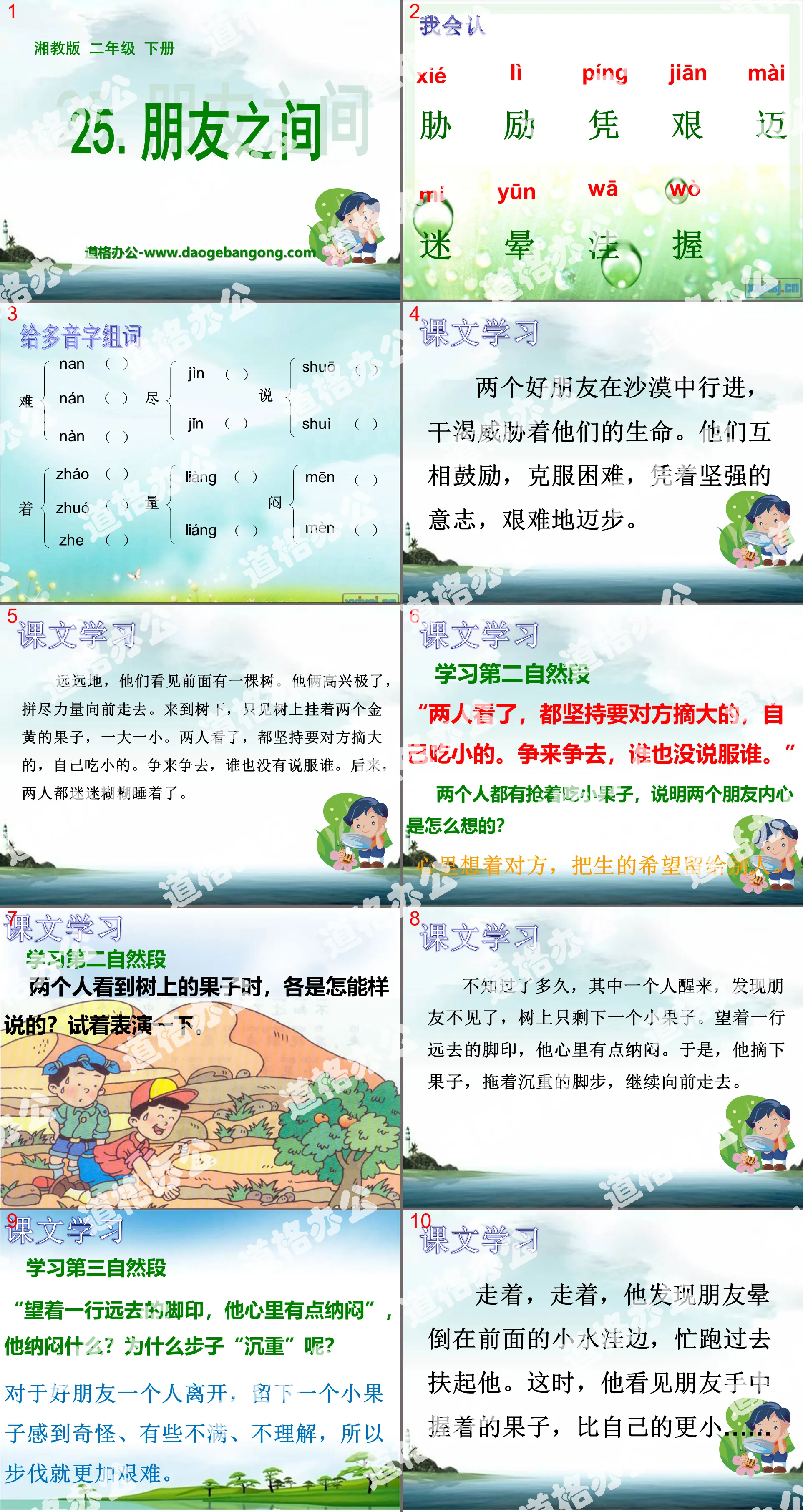 《朋友之间》PPT课件3
